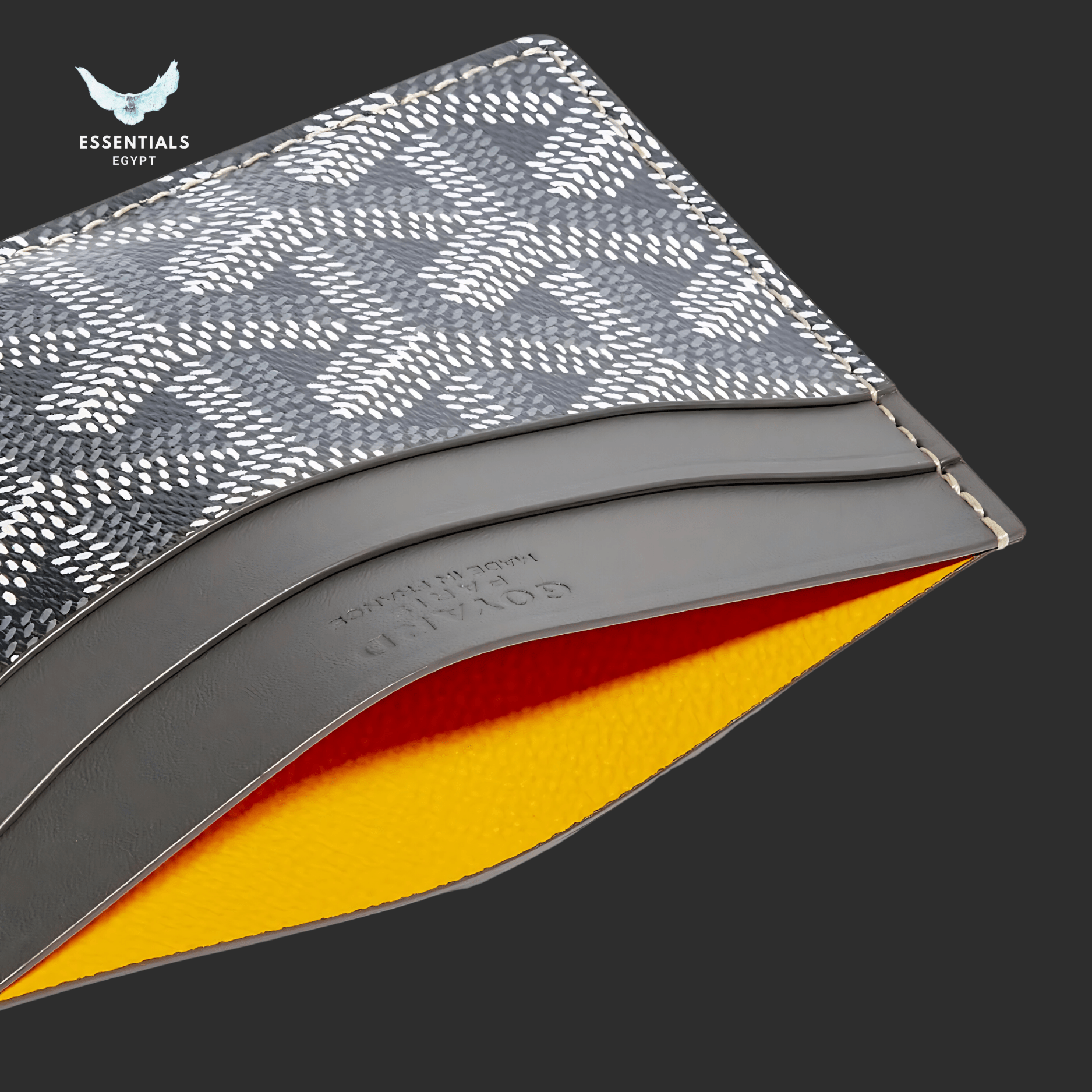 Goyard Card Wallet – Saint Sulpice Gray - ESSENTIALS EGYPT