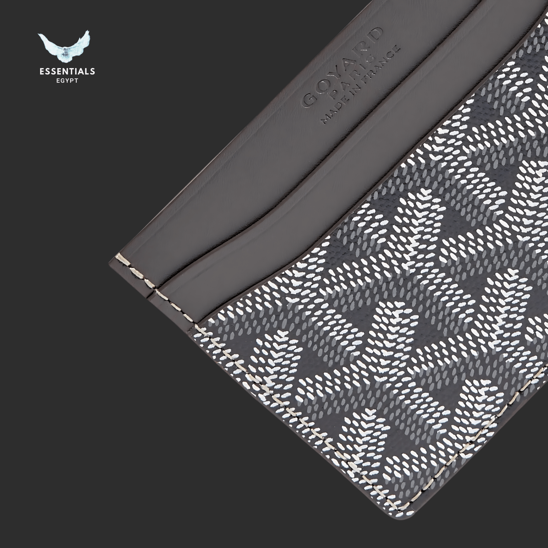 Goyard Card Wallet – Saint Sulpice Gray - ESSENTIALS EGYPT