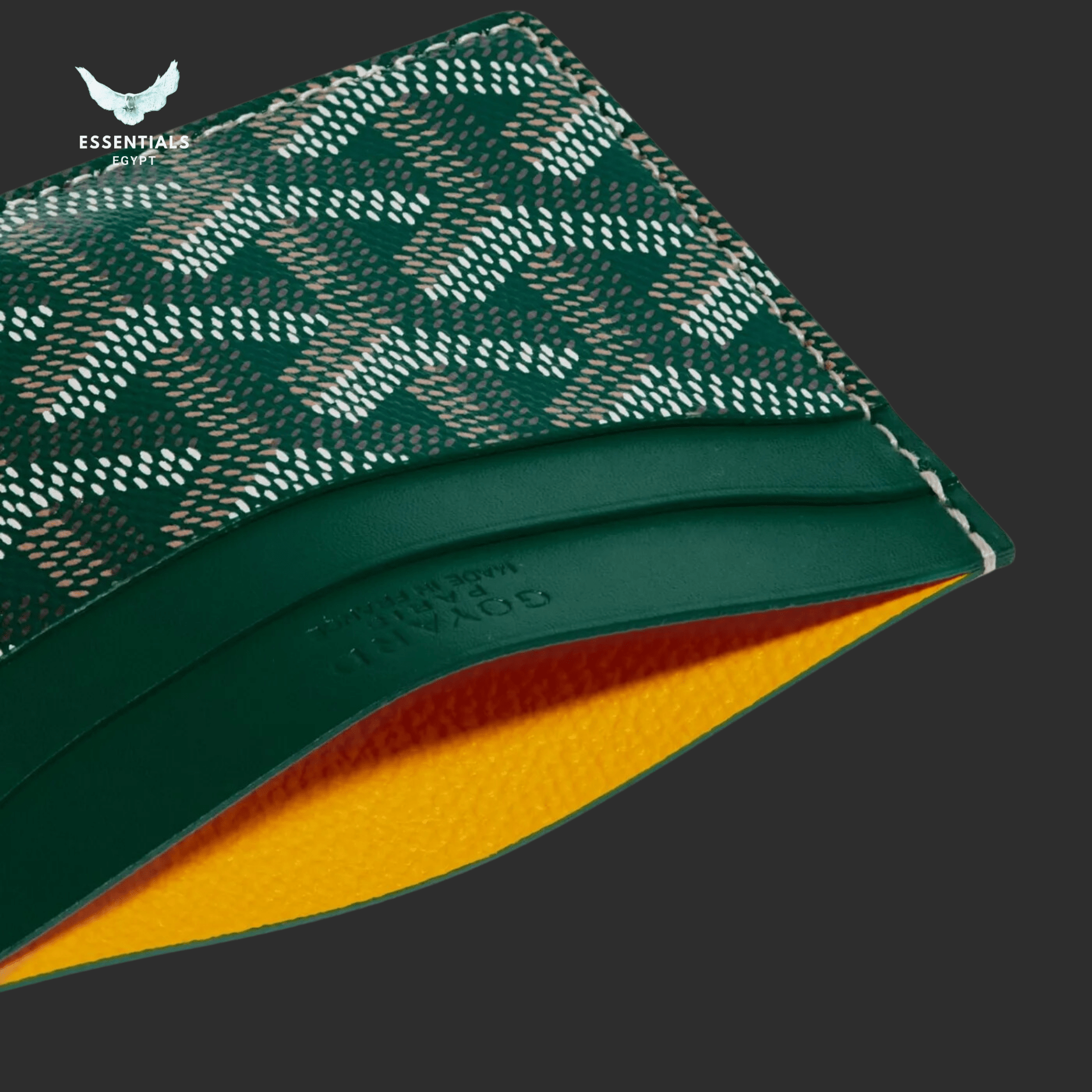 Goyard Card Wallet – Saint Sulpice Green - ESSENTIALS EGYPT