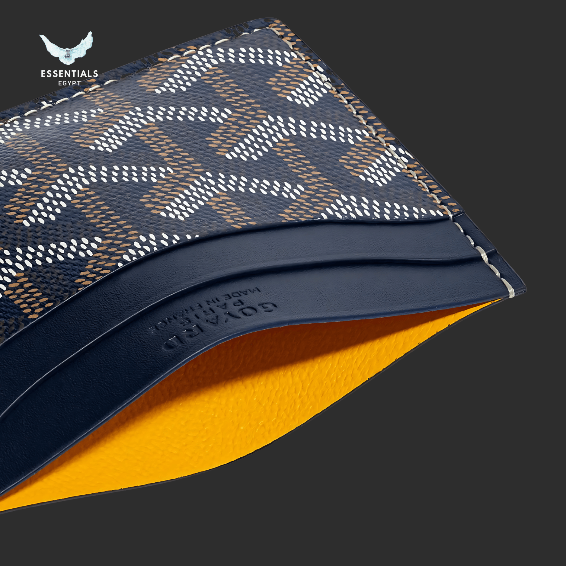 Goyard Card Wallet – Saint Sulpice Navy - ESSENTIALS EGYPT