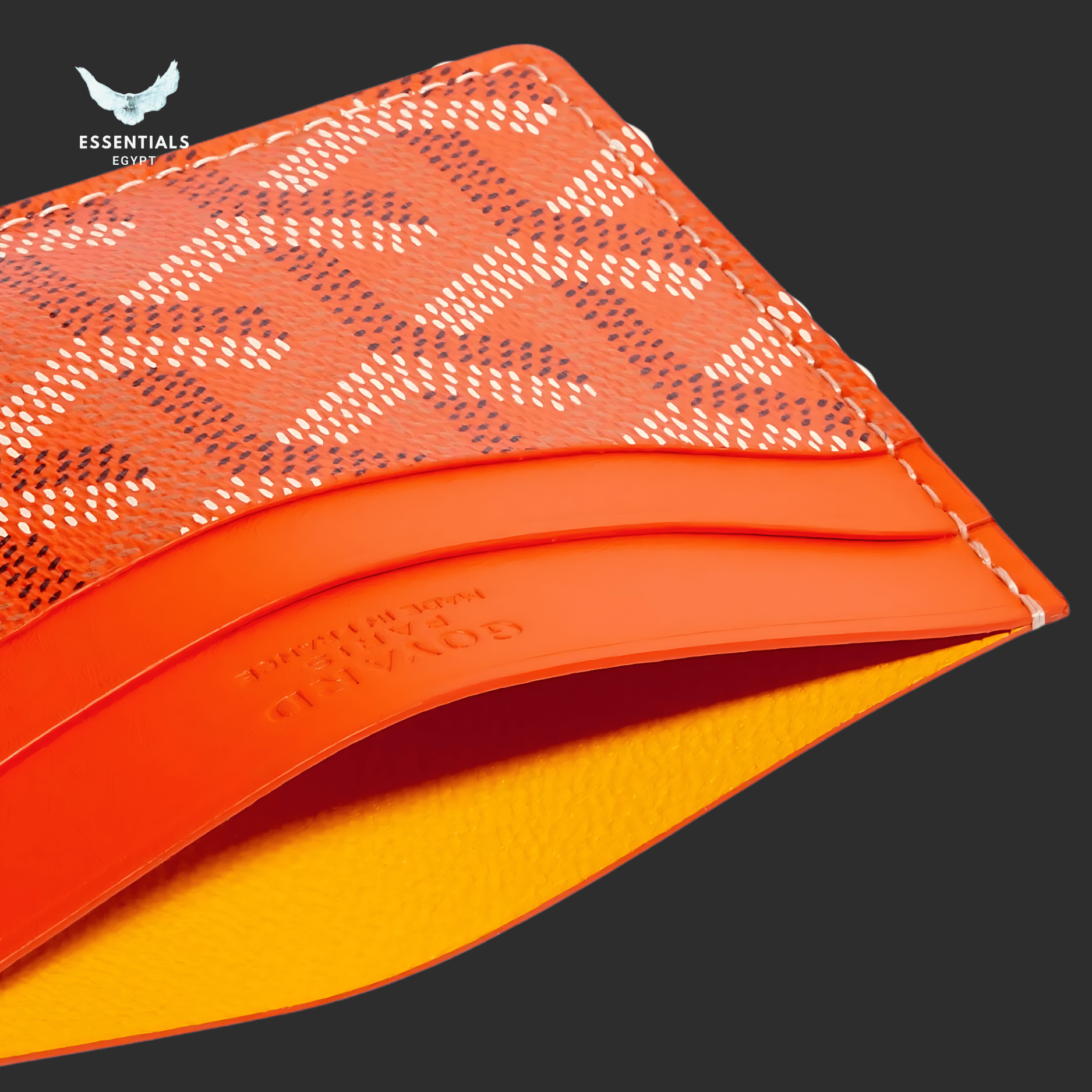 Goyard Card Wallet – Saint Sulpice Orange - ESSENTIALS EGYPT