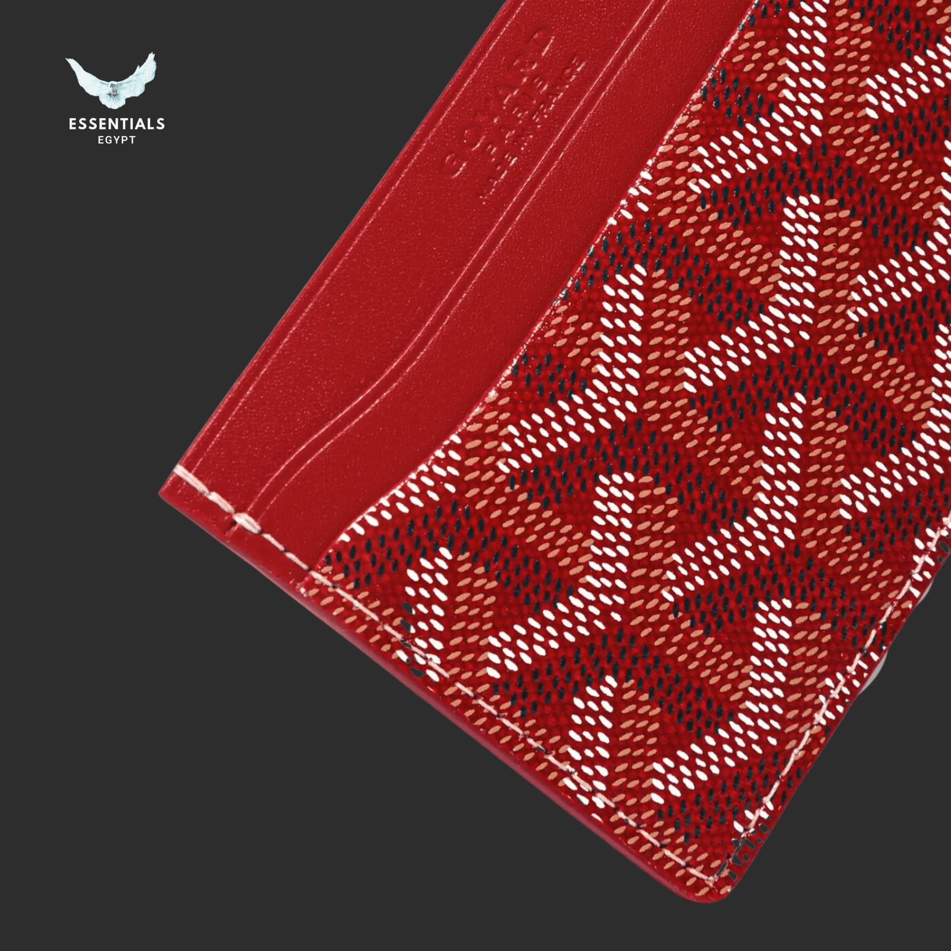 Goyard Card Wallet – Saint Sulpice Red - ESSENTIALS EGYPT