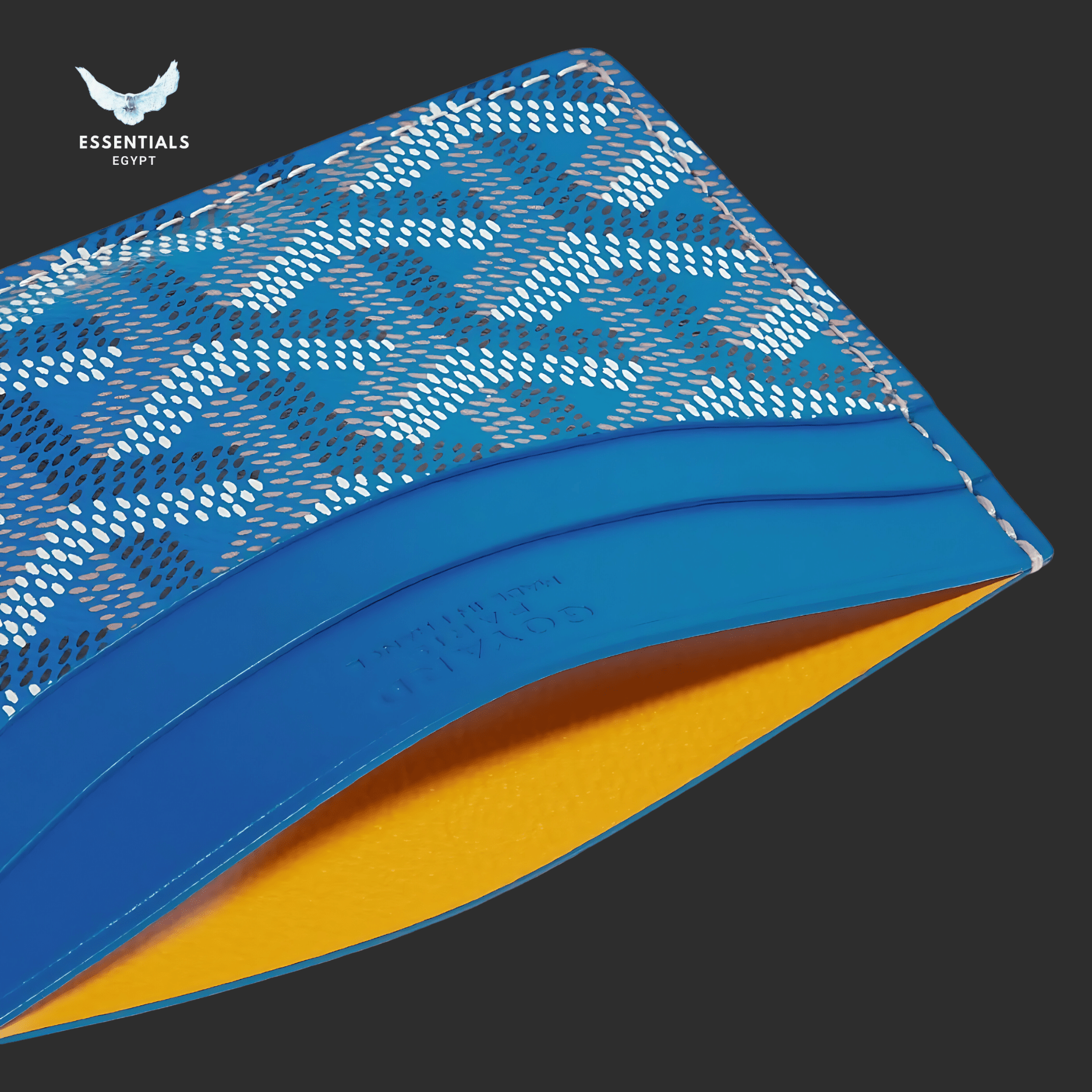 Goyard Card Wallet – Saint Sulpice Sky Blue - ESSENTIALS EGYPT