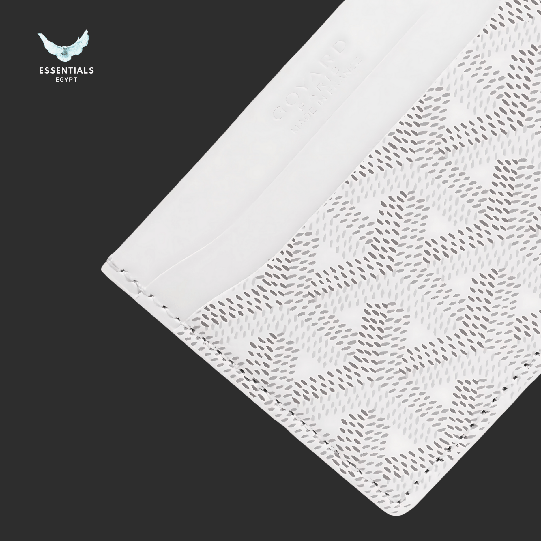 Goyard Card Wallet – Saint Sulpice White - ESSENTIALS EGYPT