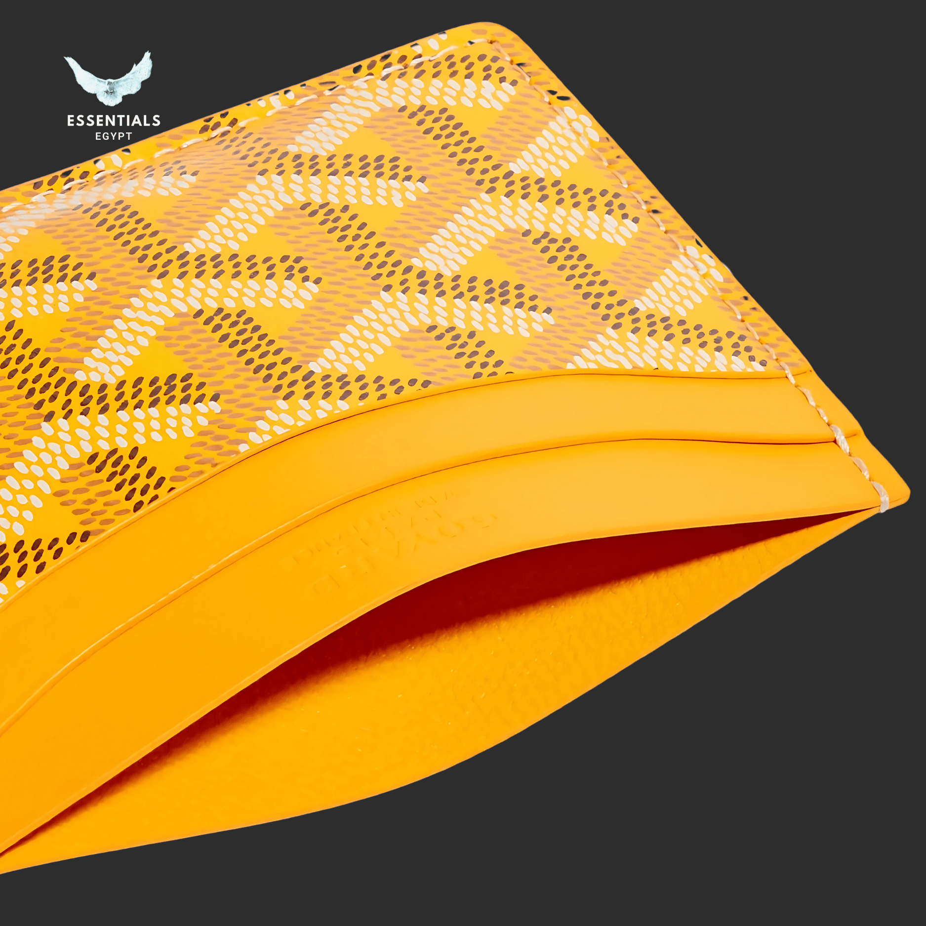 Goyard Saint Sulpice Wallet – Yellow - ESSENTIALS EGYPT