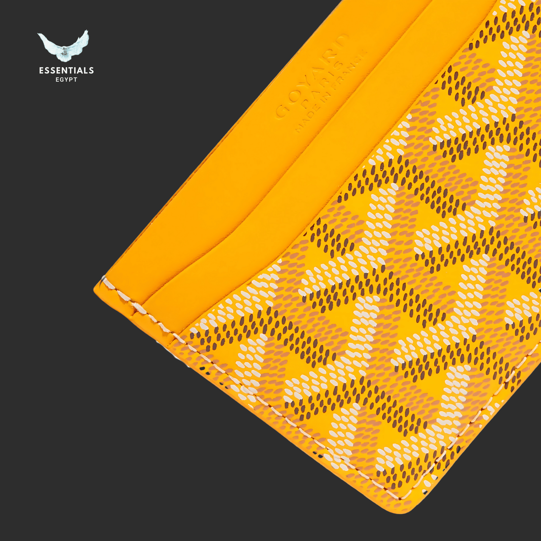 Goyard Saint Sulpice Wallet – Yellow - ESSENTIALS EGYPT