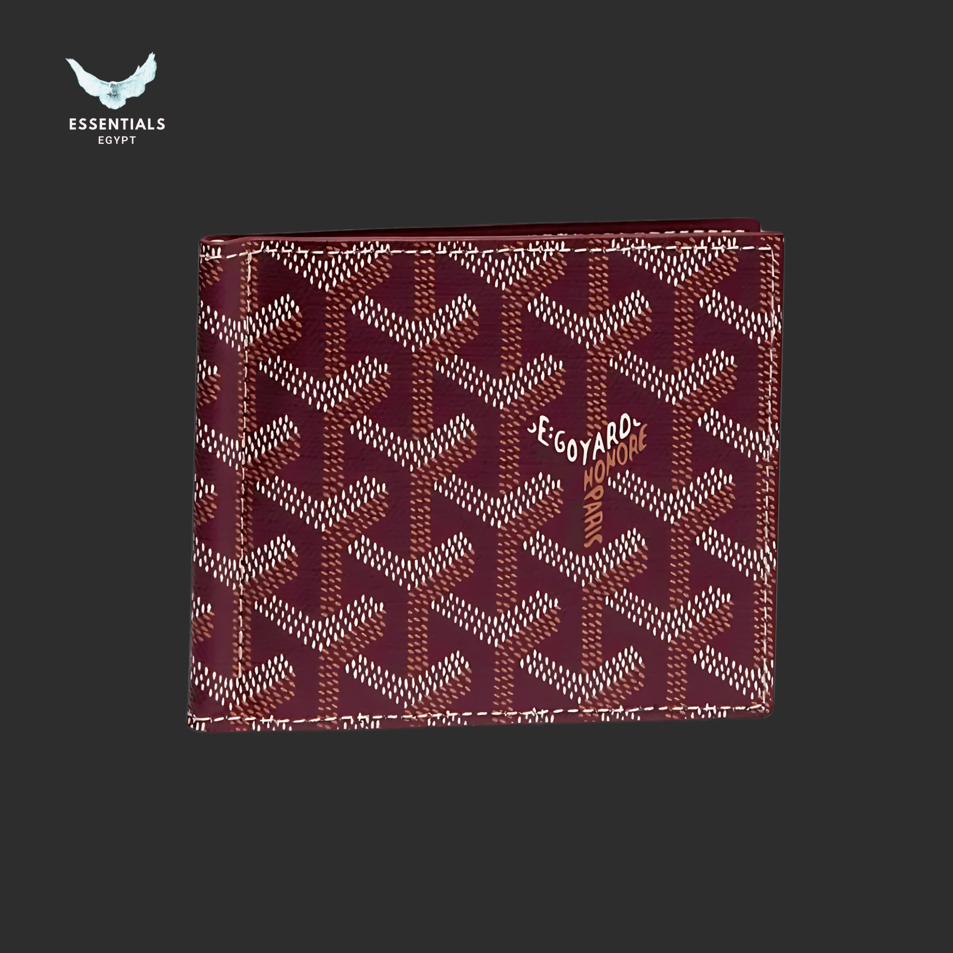 Goyard Saint Thomas Wallet – Burgundy - ESSENTIALS EGYPT