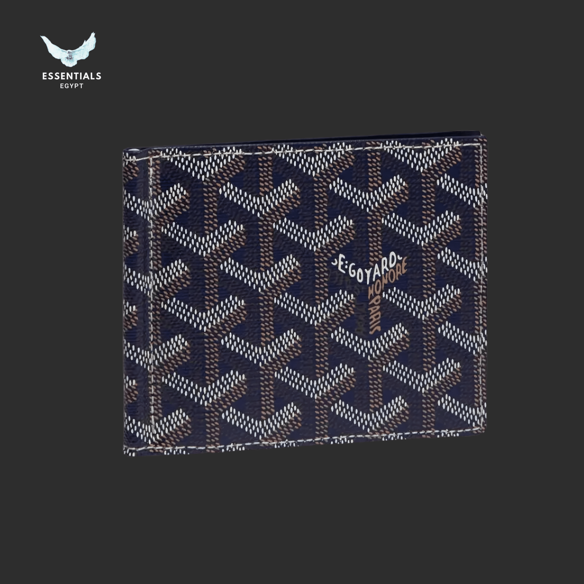 Goyard Saint Thomas Wallet – Navy Blue - ESSENTIALS EGYPT