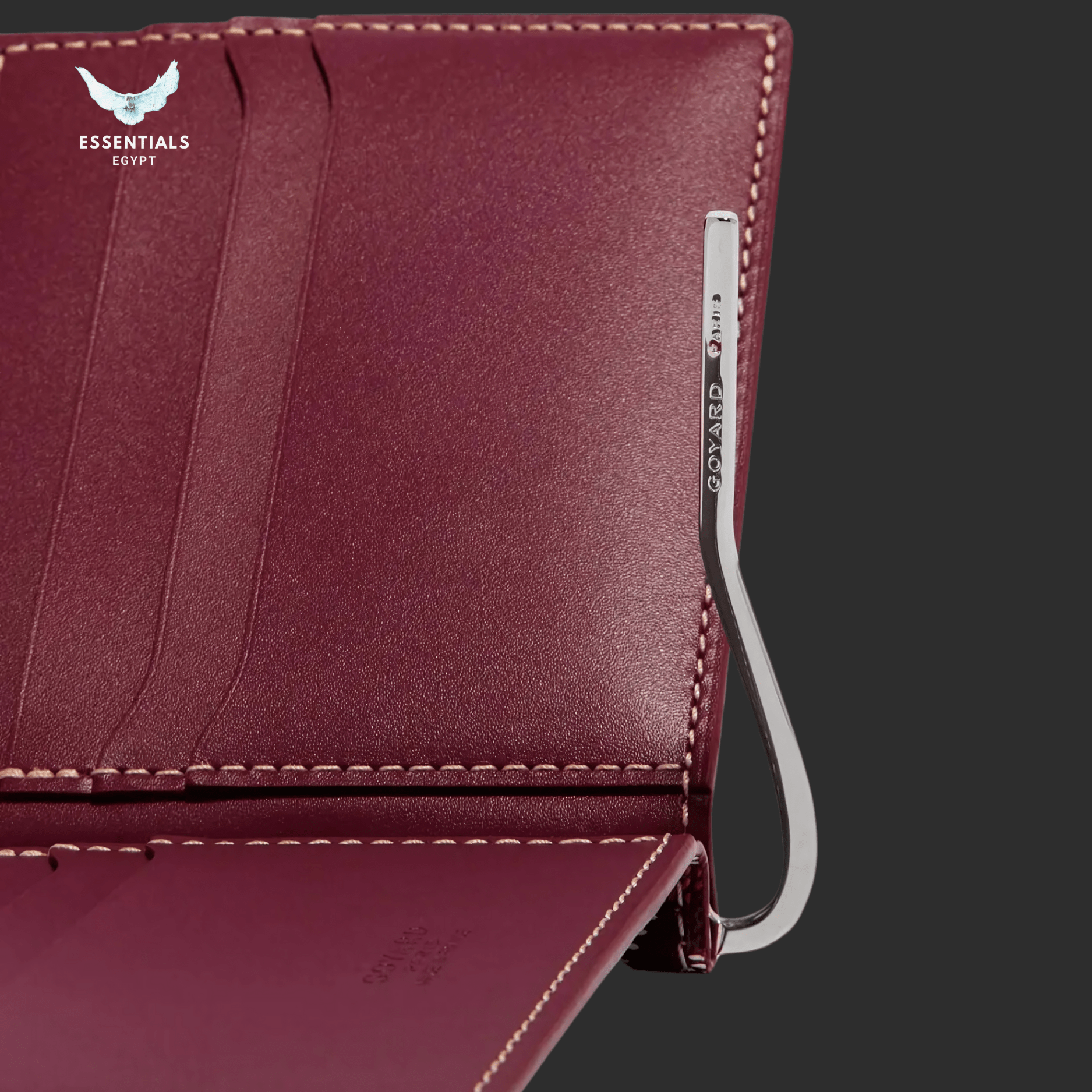 Goyard Saint Thomas Wallet – Burgundy - ESSENTIALS EGYPT