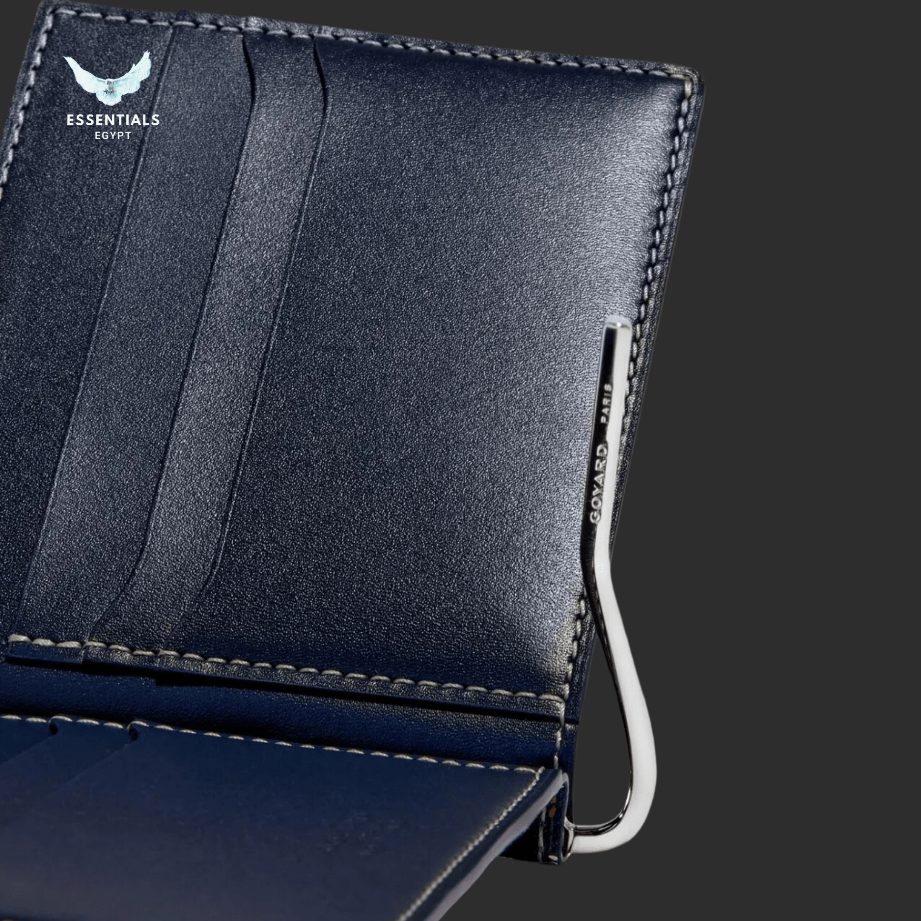 Goyard Saint Thomas Wallet – Navy Blue - ESSENTIALS EGYPT
