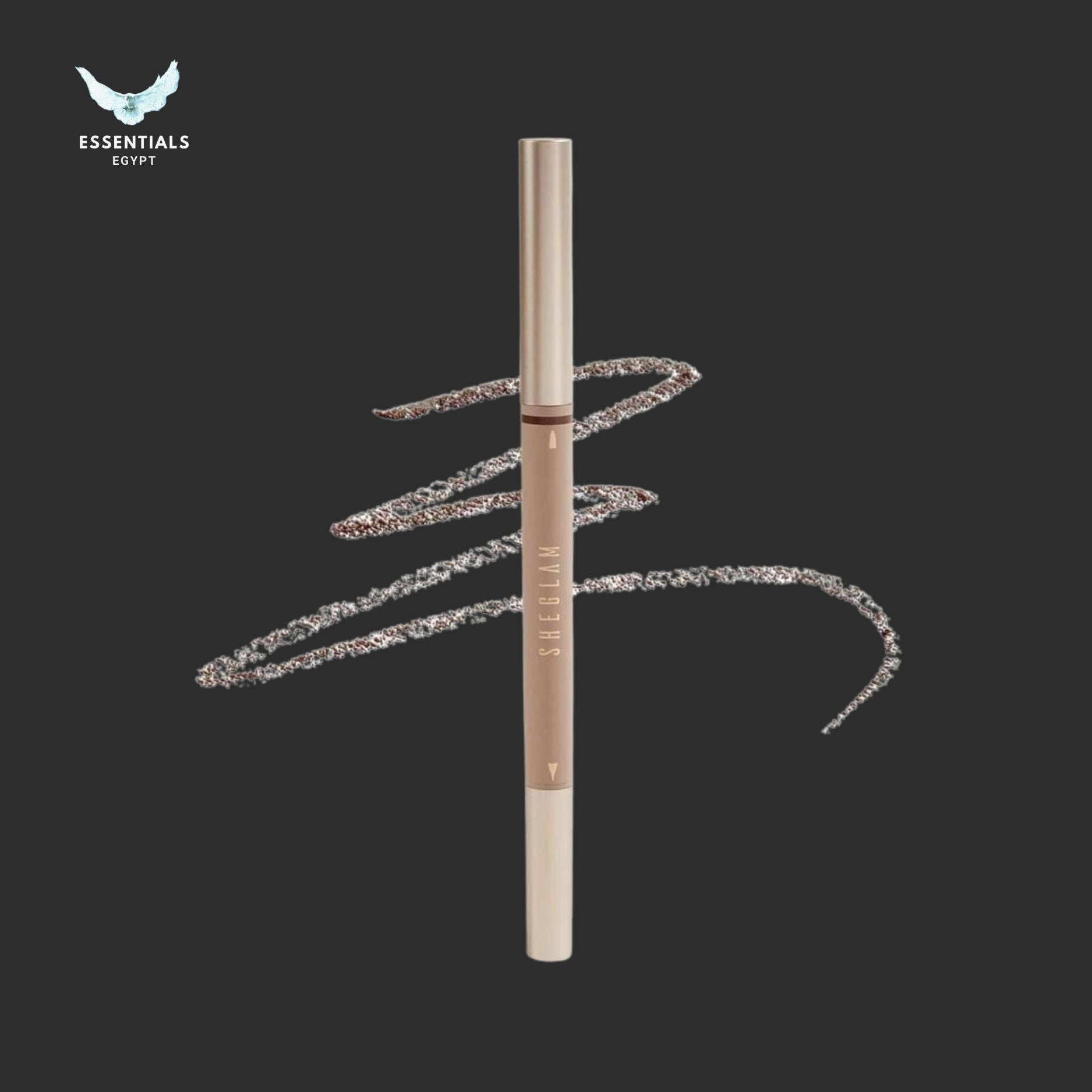 SheGlam Brows On Demand – 2 - in - 1 Pencil - ESSENTIALS EGYPT