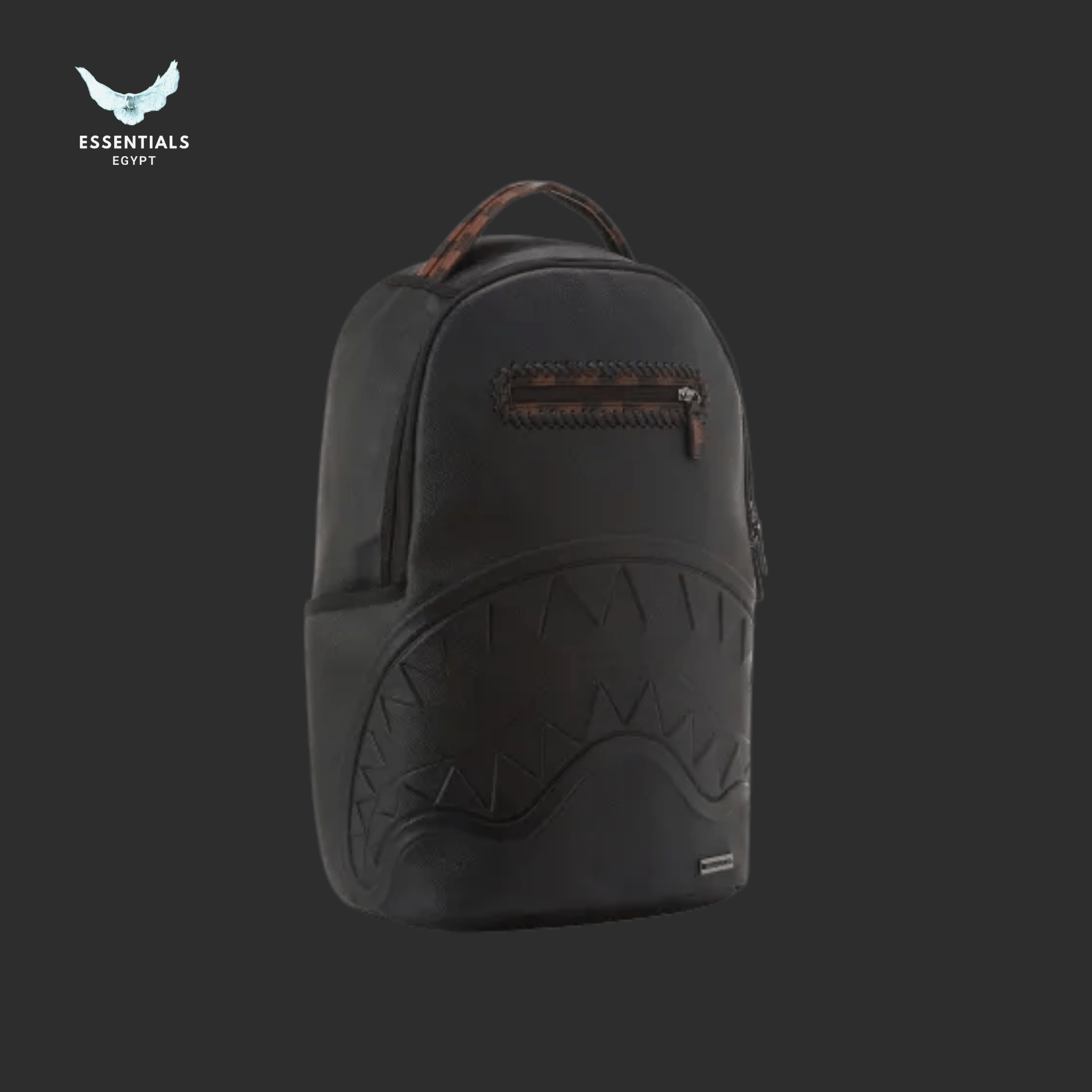 Sprayground Backpack – Black Stealth Shark - ESSENTIALS EGYPT