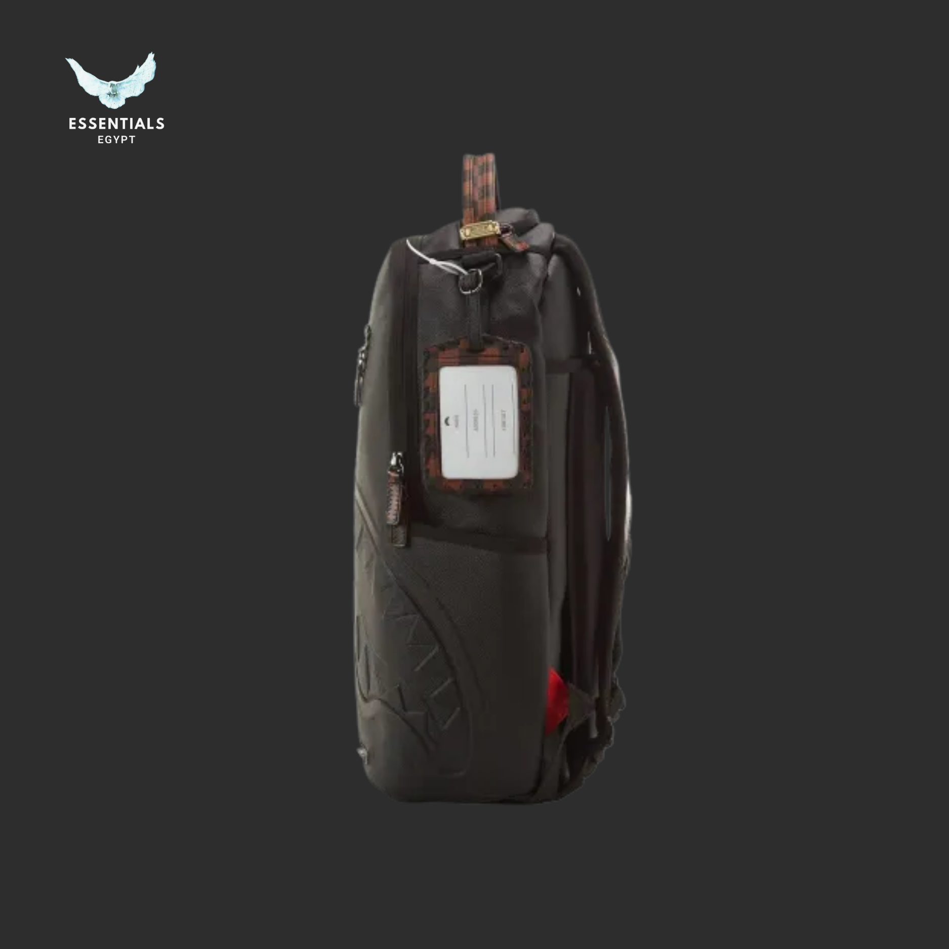 Sprayground Backpack – Black Stealth Shark