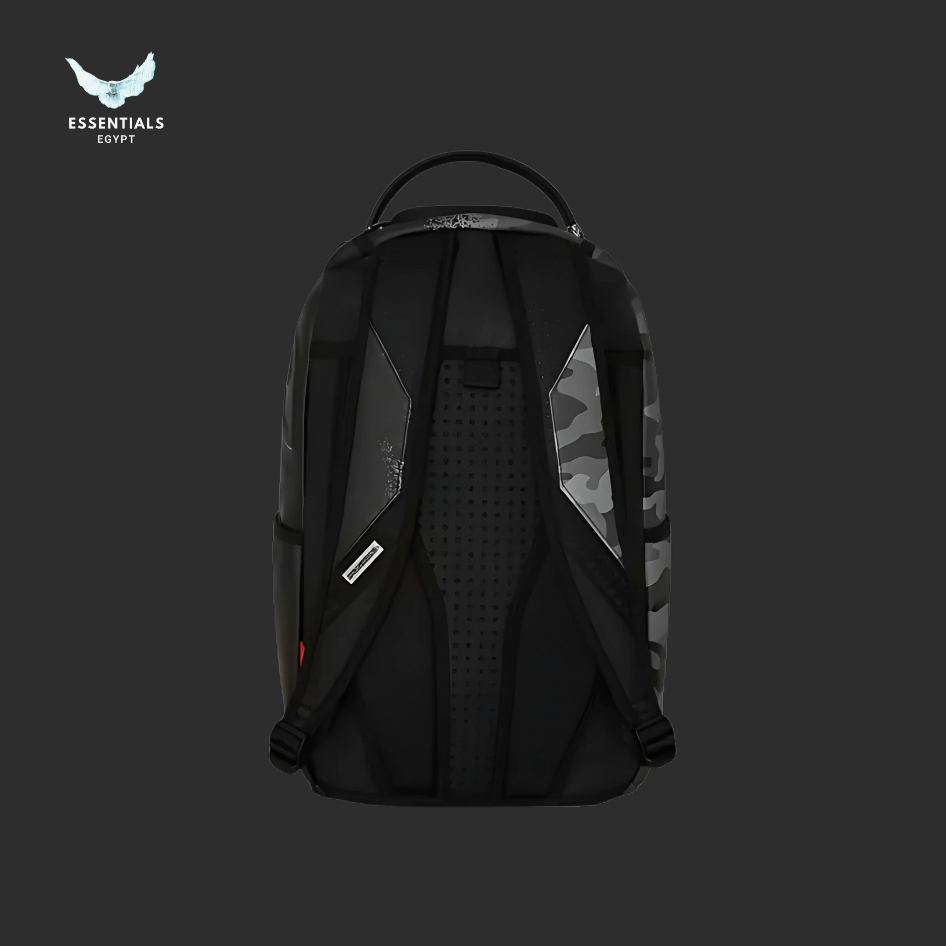 Sprayground Backpack – Stealth Camo Blackout - ESSENTIALS EGYPT