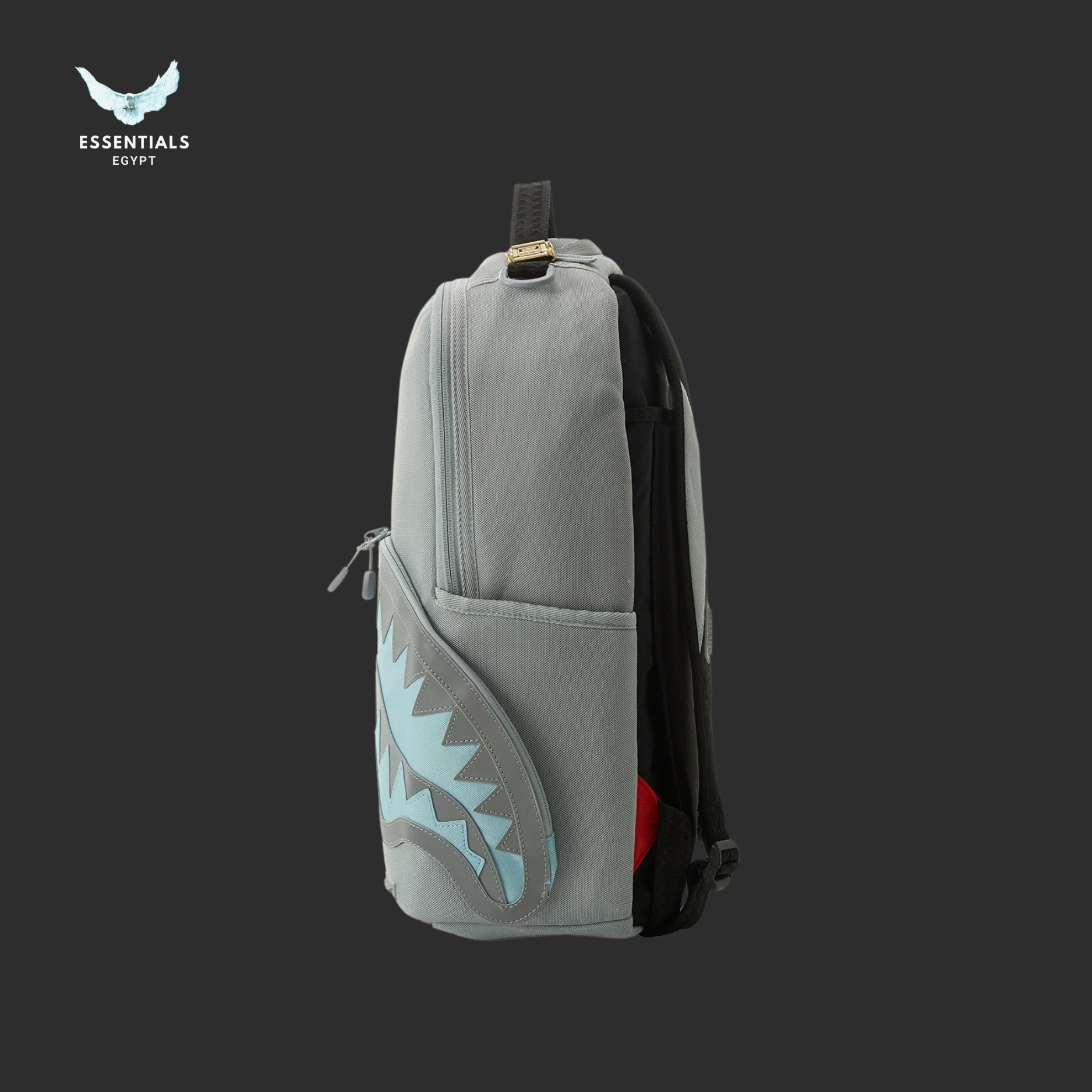 Sprayground Backpack – Grey Aqua Shark