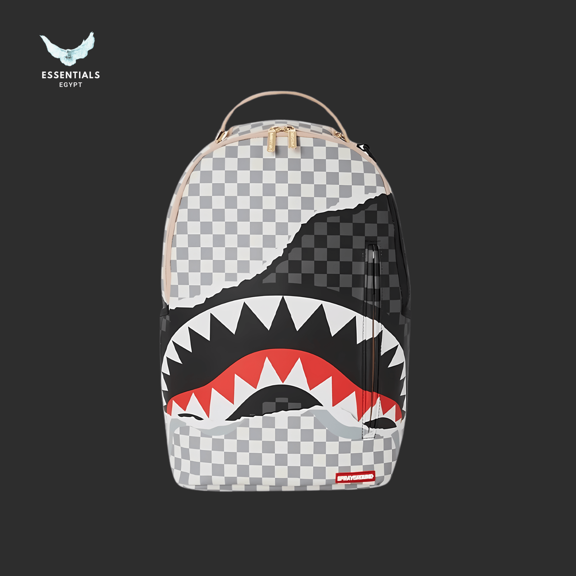 Sprayground Backpack – Tear It Up Camo White Black - ESSENTIALS EGYPT