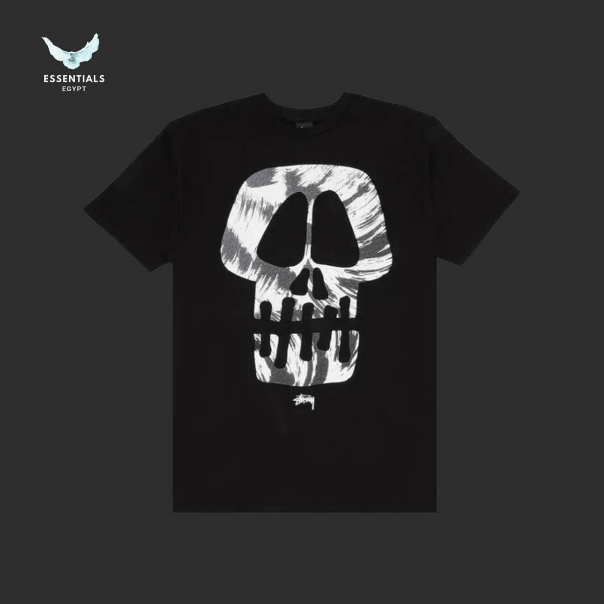 Stüssy Brush Skull Tee Egypt | Essentials EG