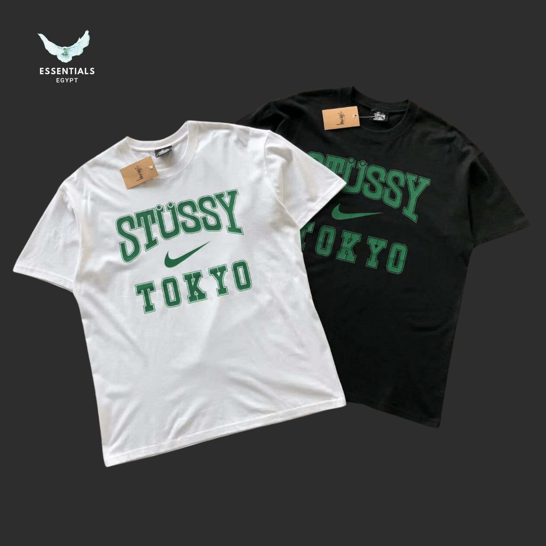 Stüssy T-Shirt – Nike Sport Tokyo - ESSENTIALS EGYPT