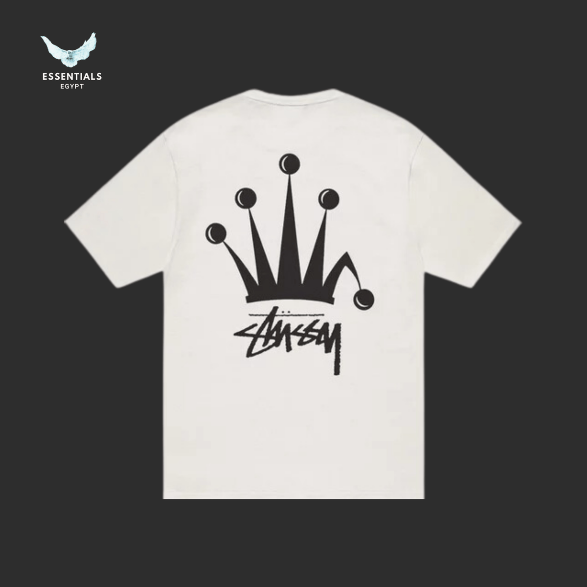 Stüssy Regal Crown Tee Egypt | Essentials EG
