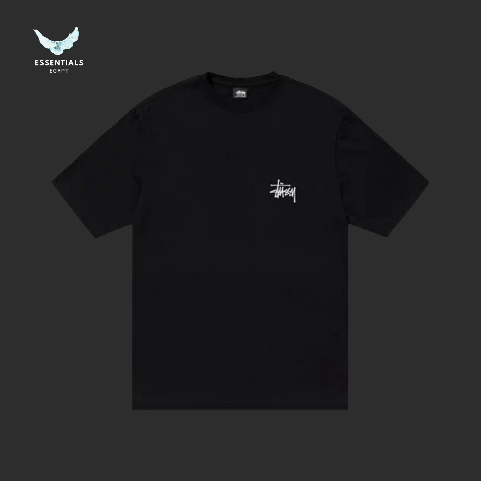 Stüssy T-Shirt – Basic Logo - ESSENTIALS EGYPT