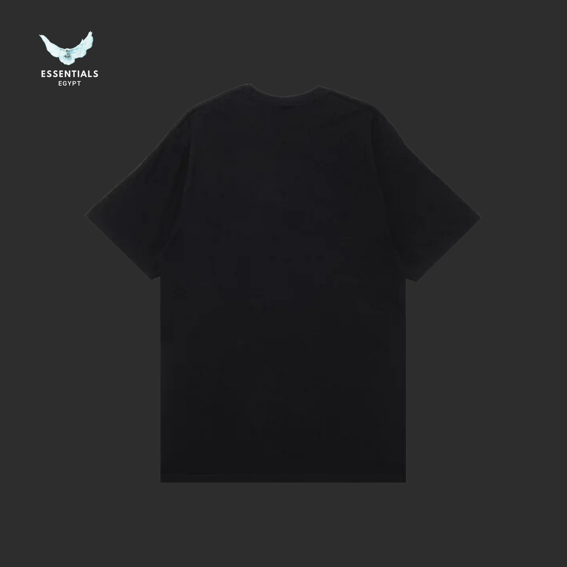 Stüssy T-Shirt – Chrome Logo Black - ESSENTIALS EGYPT