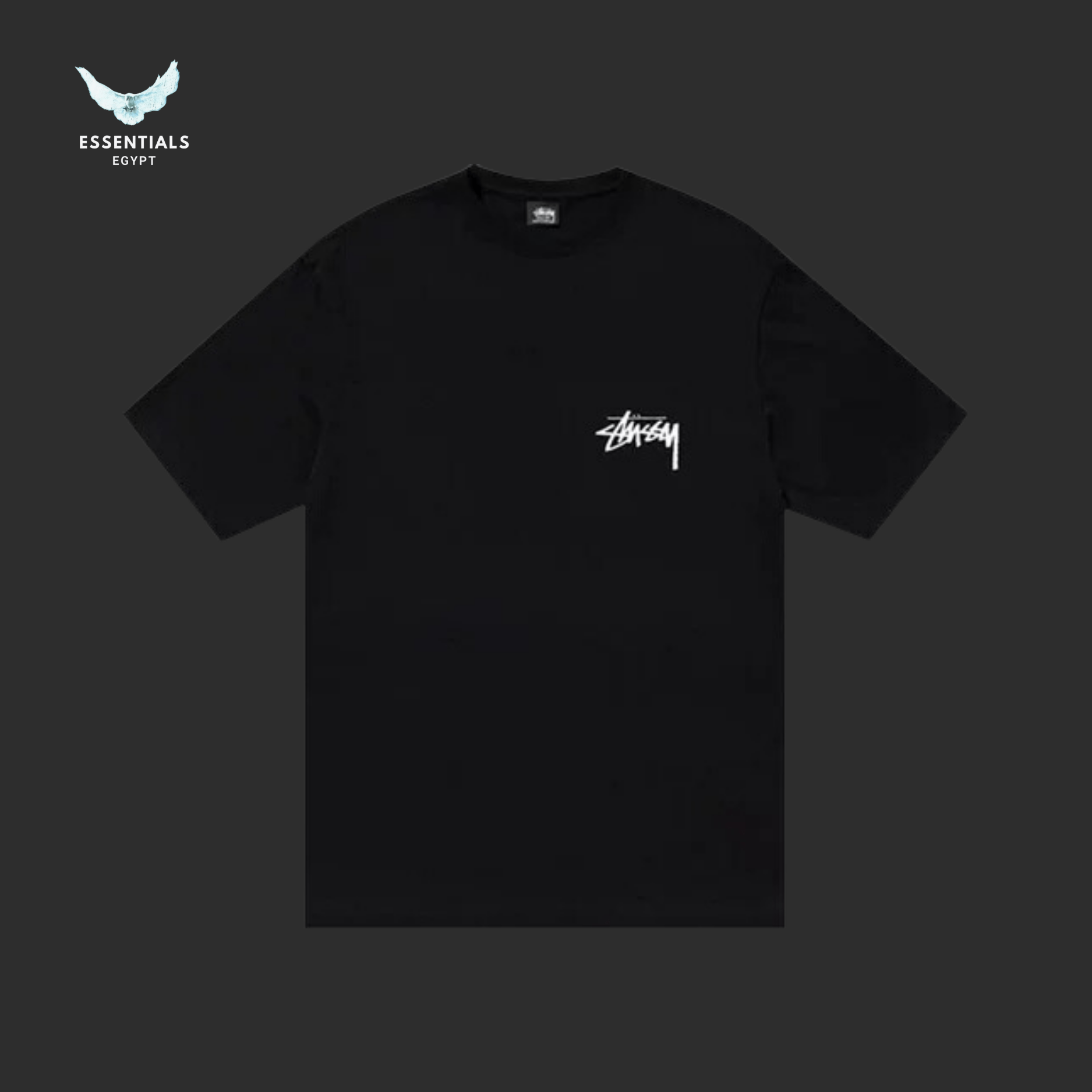 Stüssy T-Shirt – Shattered Logo Graphic - ESSENTIALS EGYPT