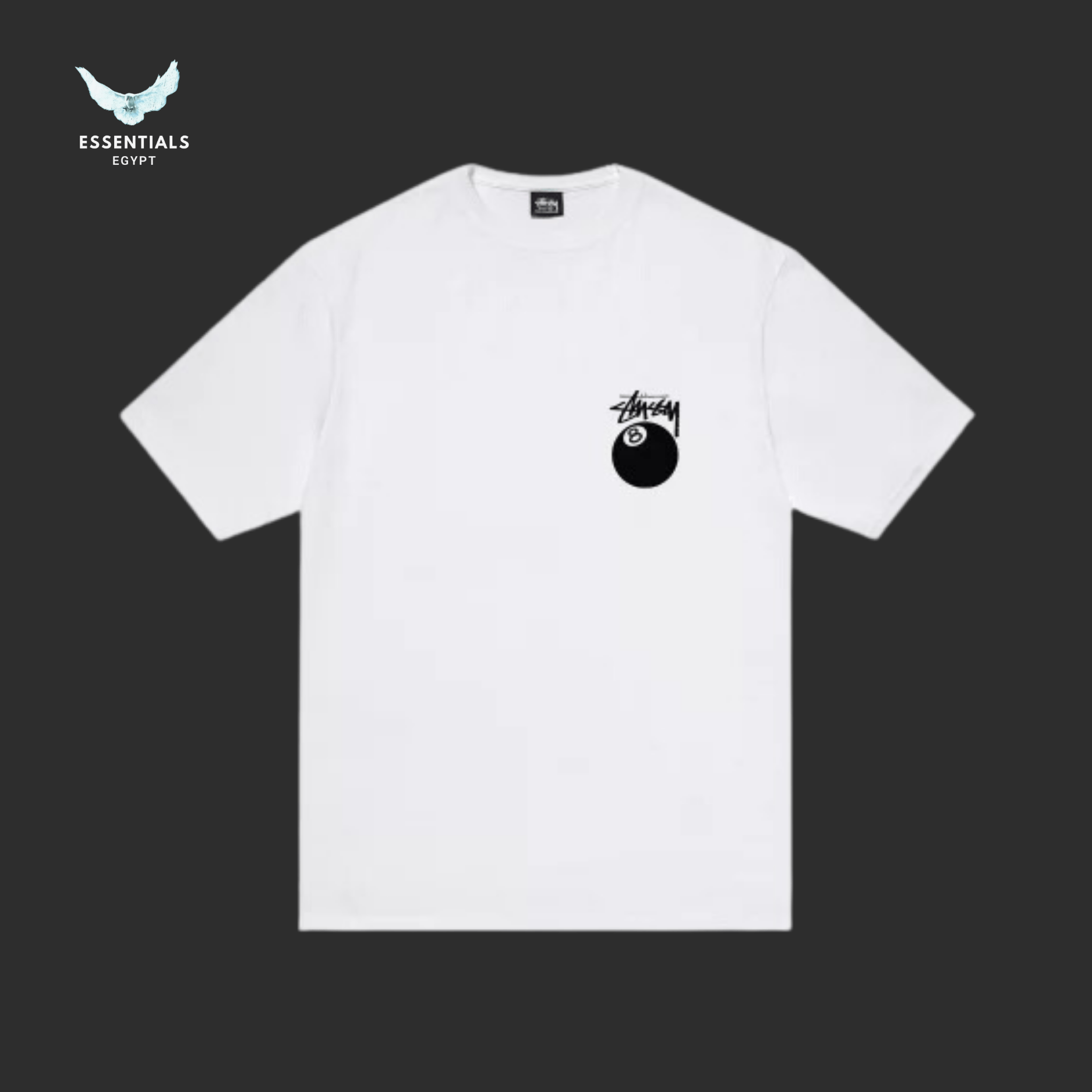 Stüssy T-Shirt – X - Ray Graphic White - ESSENTIALS EGYPT