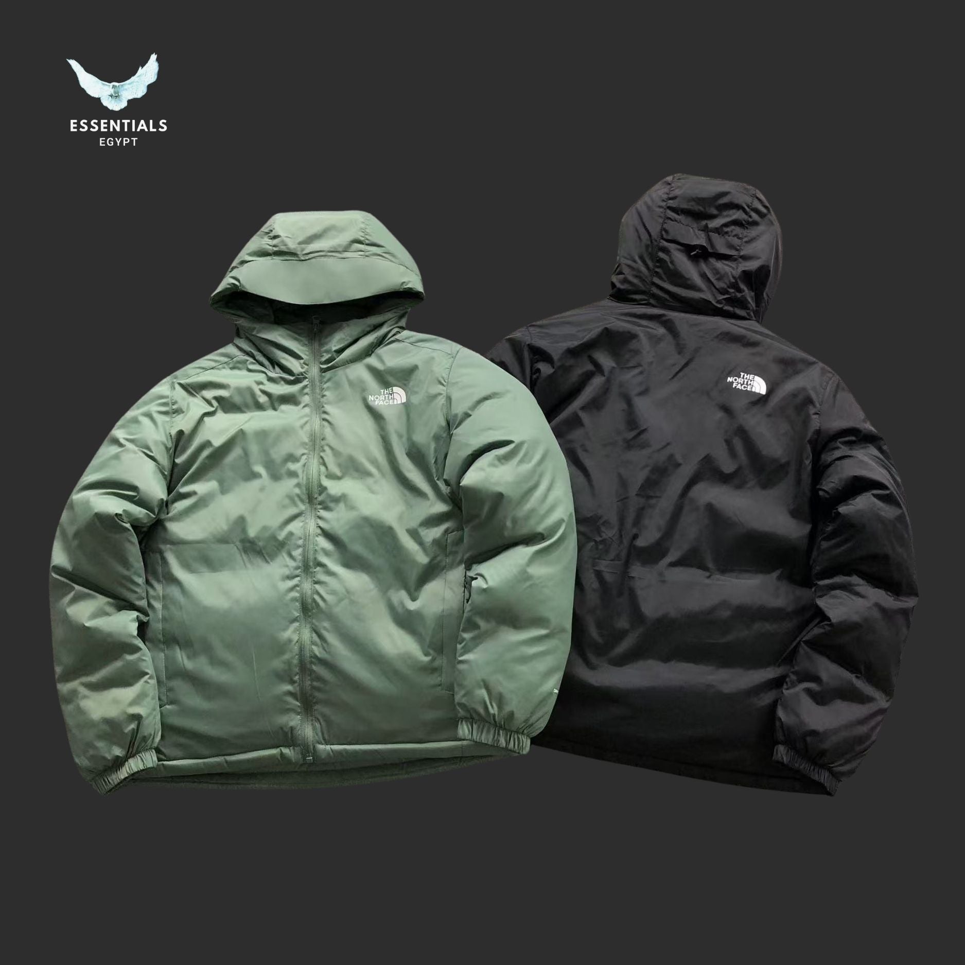 The North Face Hooded Winter Jacket – Thermal Insulation - ESSENTIALS EGYPT