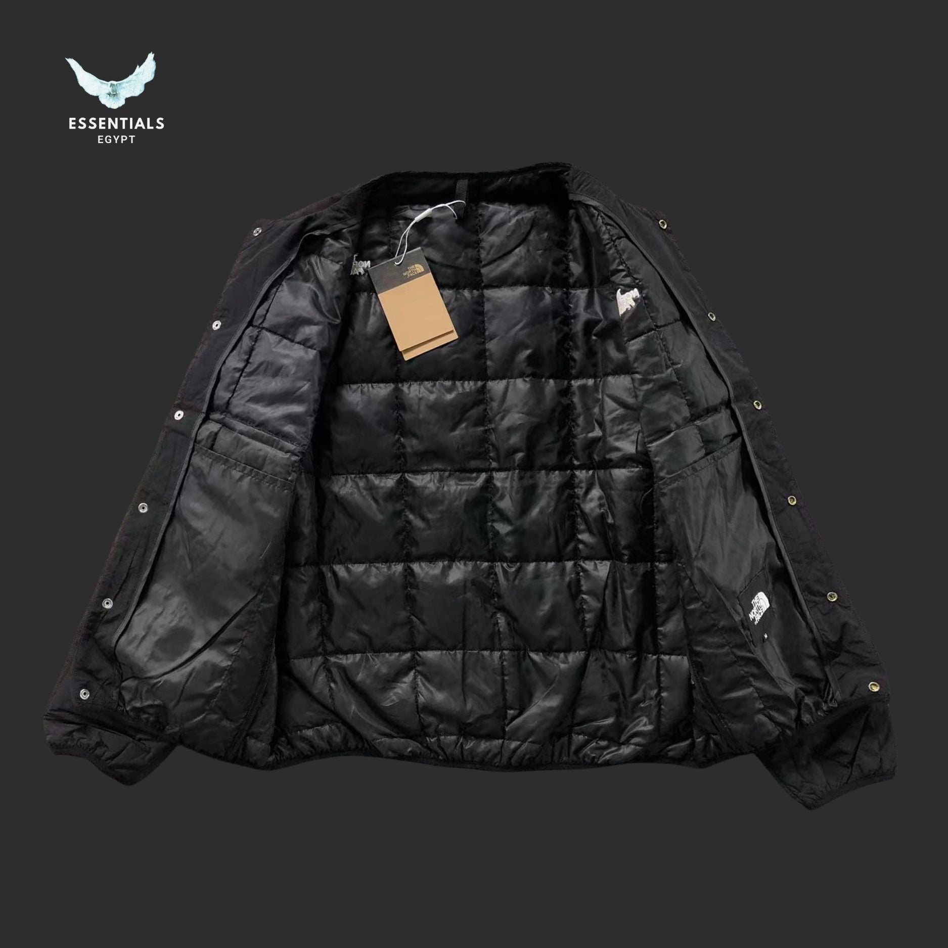 The North Face Puffer Snap Jacket – Classic Quilt - ESSENTIALS EGYPT