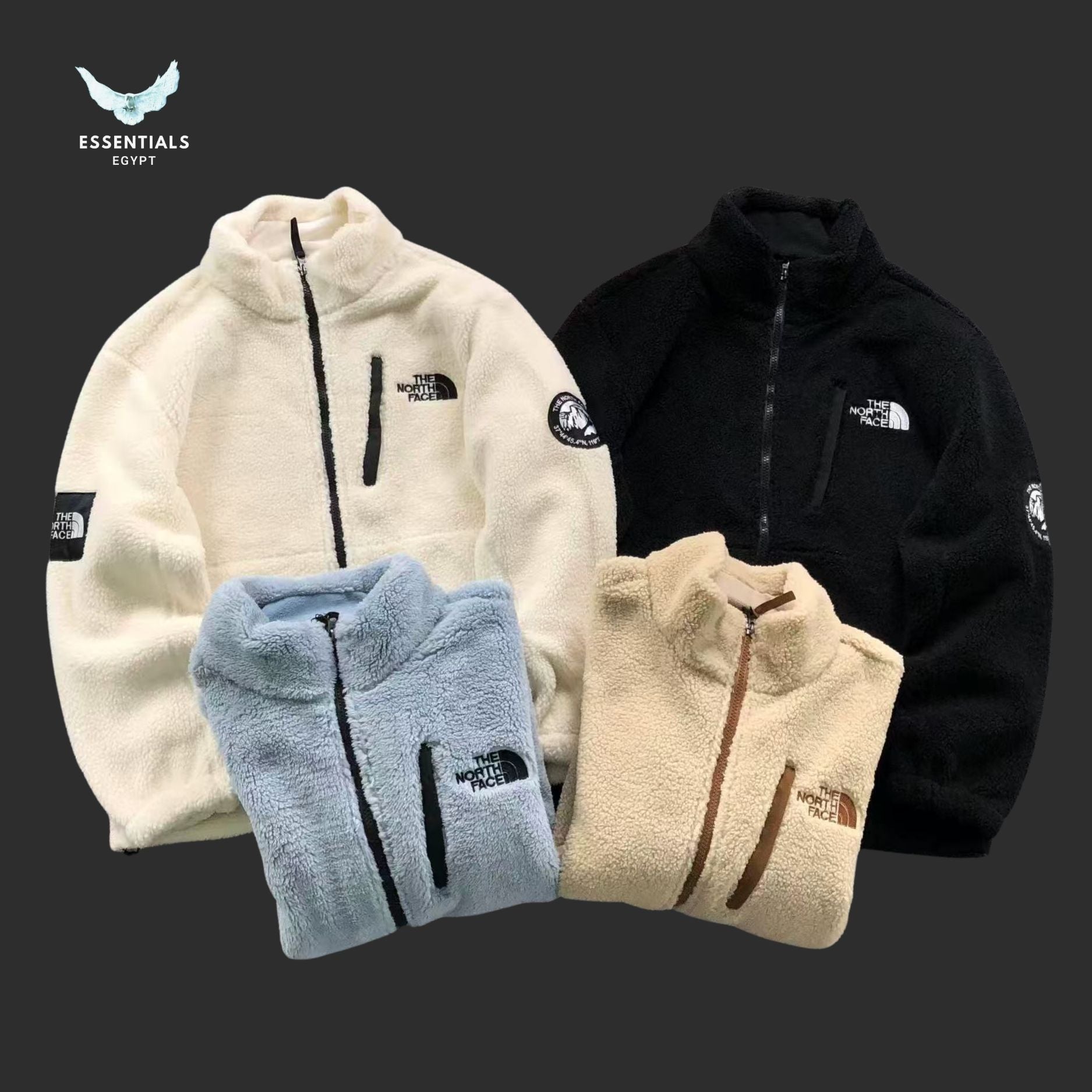 The North Face Fleece Jacket – Soft Thermal Layer - ESSENTIALS EGYPT