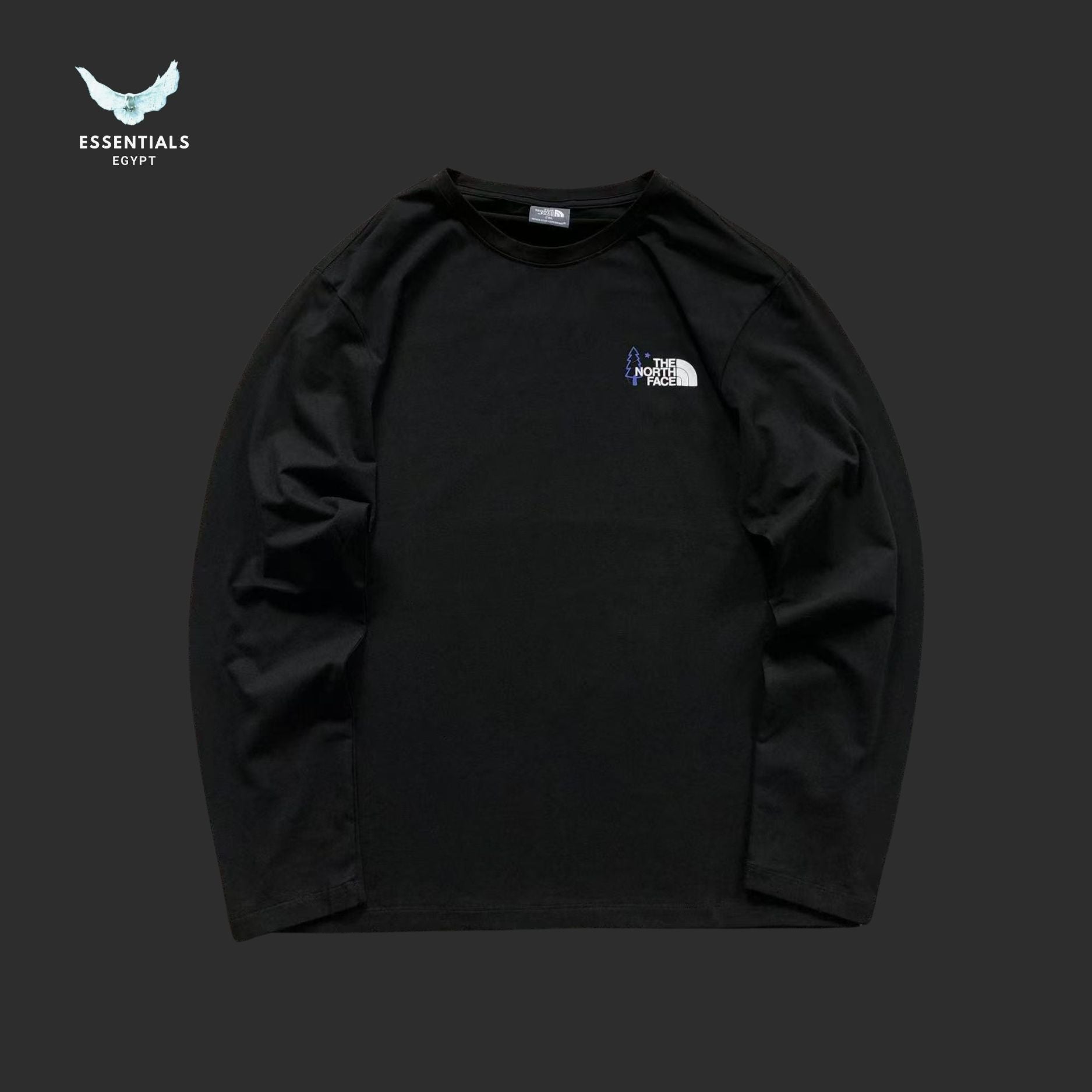 The North Face Long Sleeve Tee – Mini Mountain Logo - ESSENTIALS EGYPT