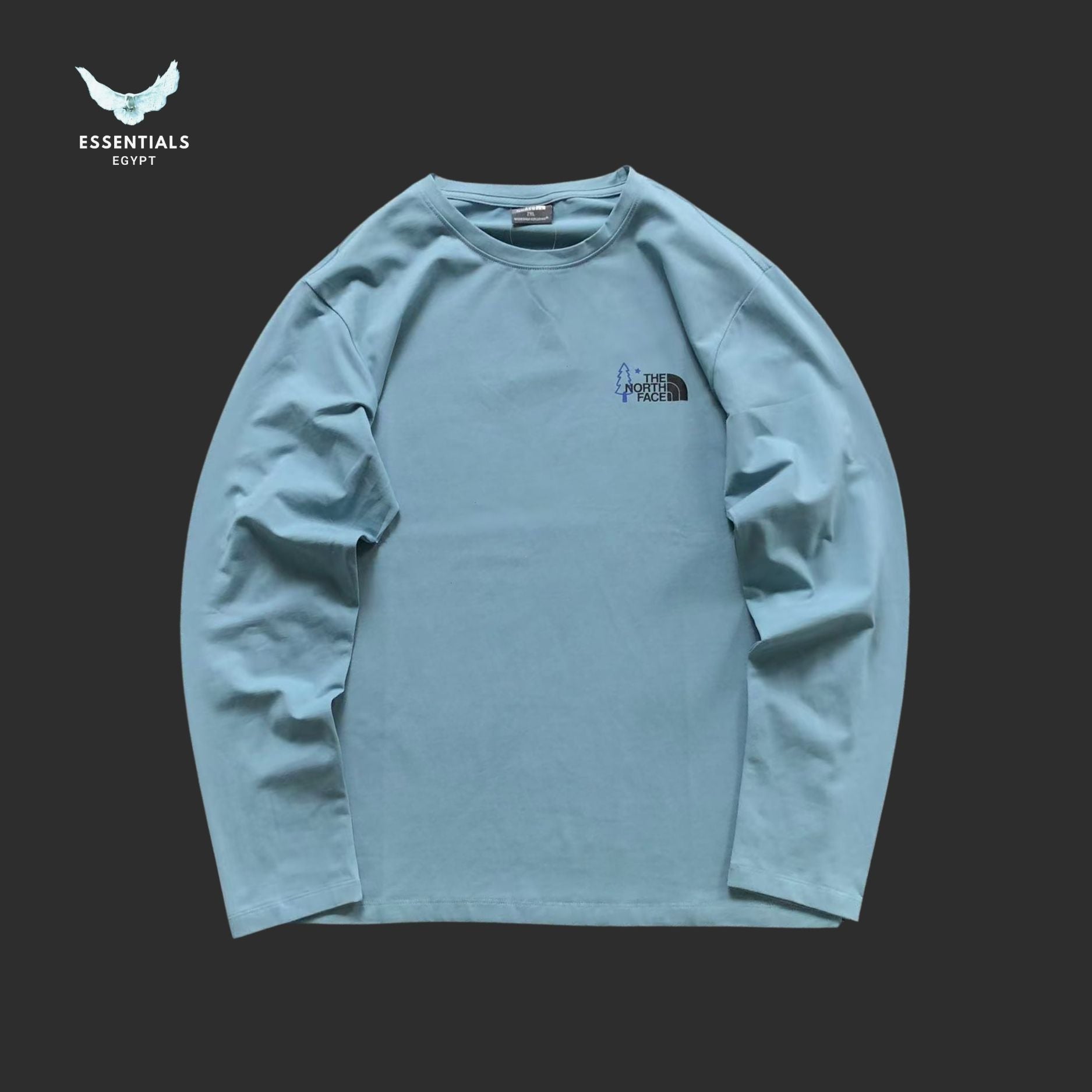 The North Face Long Sleeve Tee – Mini Mountain Logo - ESSENTIALS EGYPT