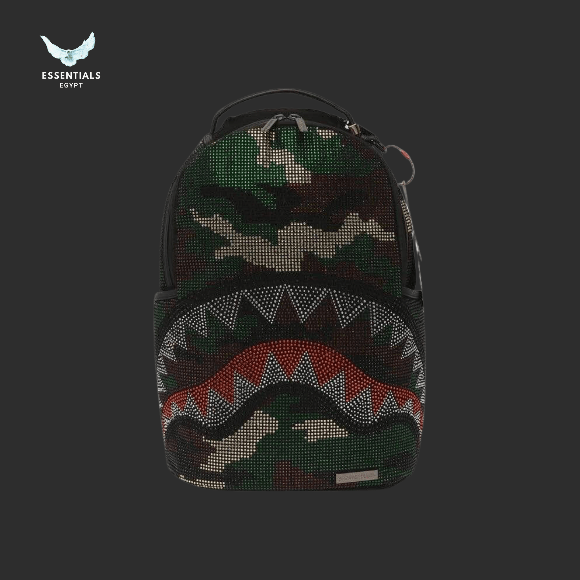 Sprayground Backpack – Stealth Camo DLXV - ESSENTIALS EGYPT