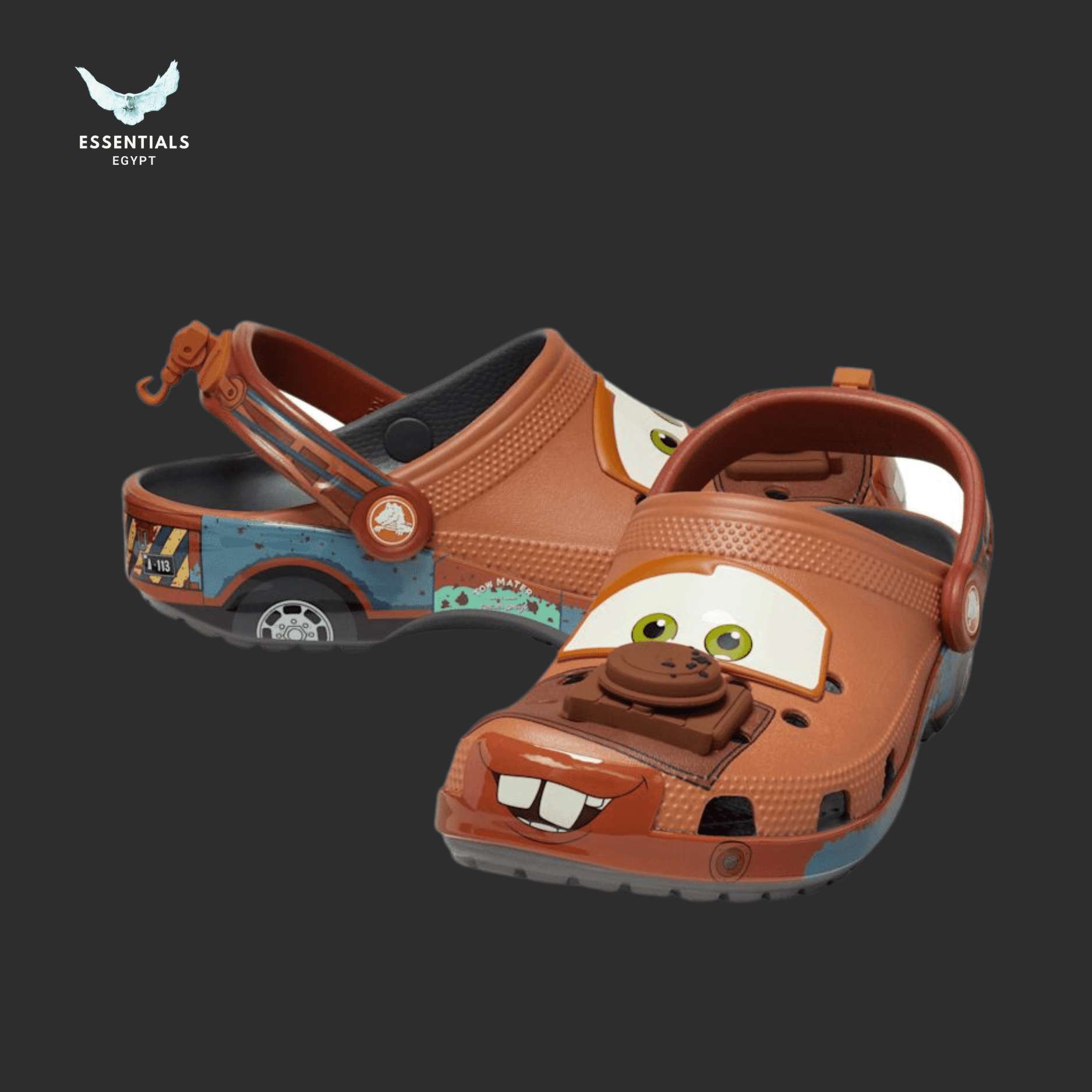 Tow Mater Crocs – Disney Pixar Cars - ESSENTIALS EGYPT