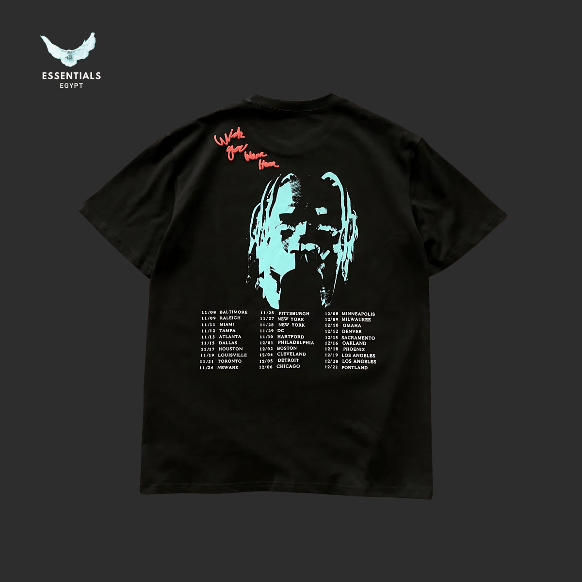 Travis Scott Astroworld Tour Tee Egypt | Essentials EG