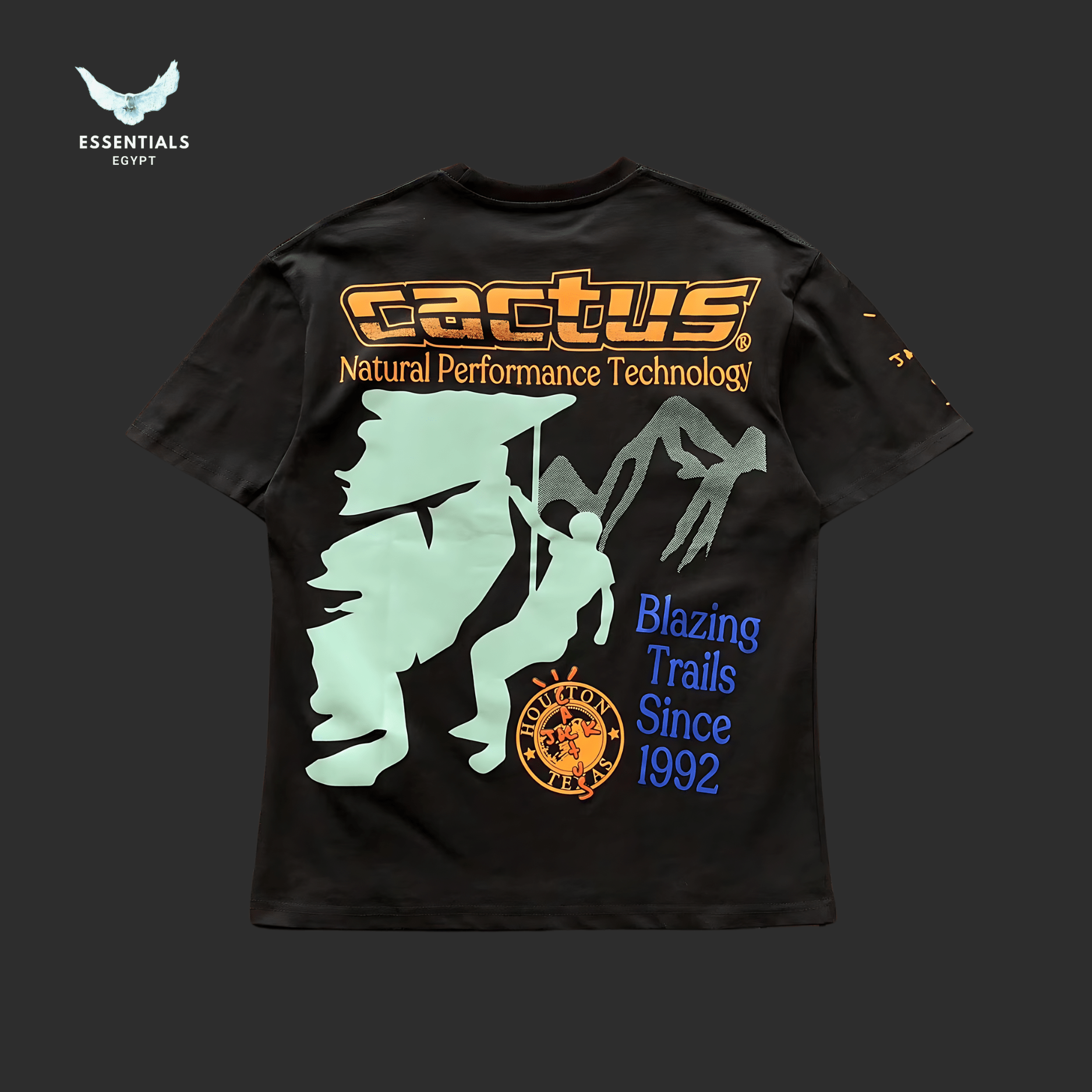 Travis Scott T-Shirt – Cactus Trails - ESSENTIALS EGYPT