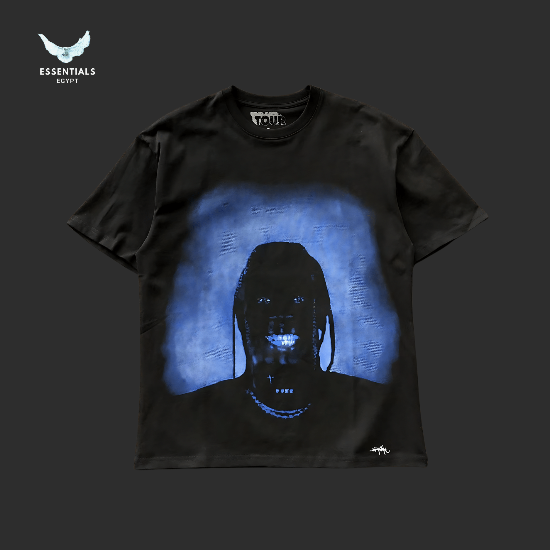 Travis Scott T-Shirt – “I Know” - ESSENTIALS EGYPT