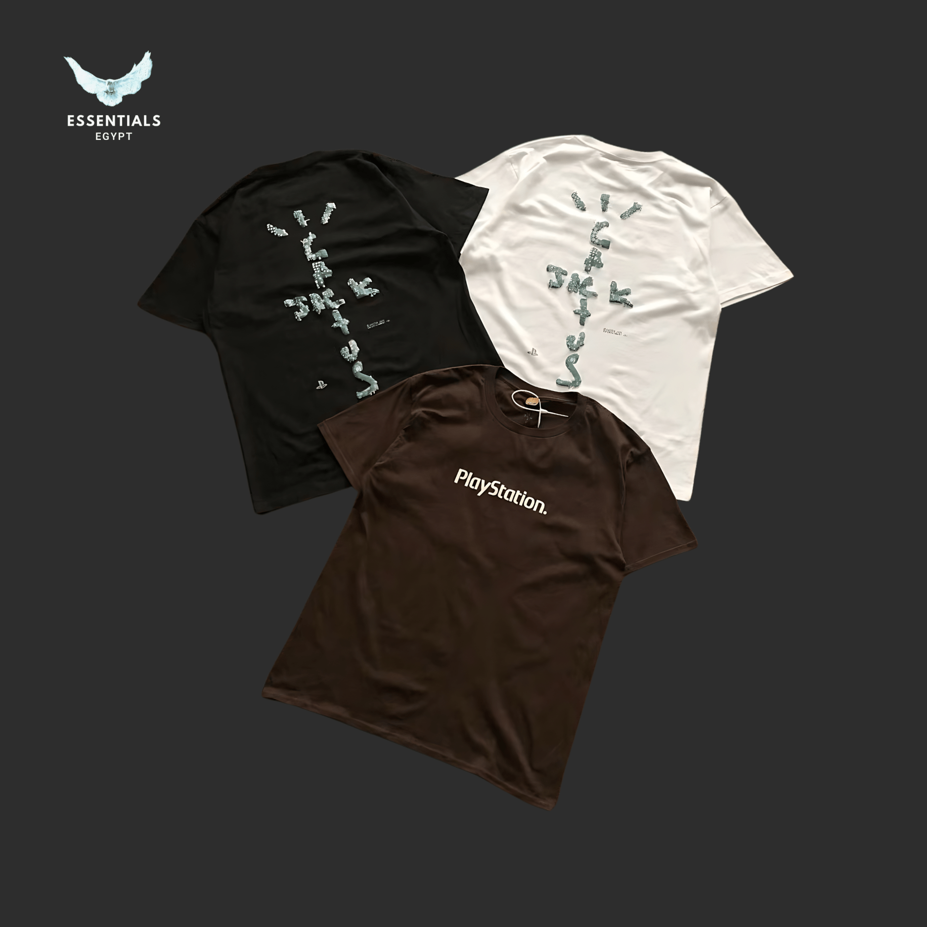 Travis Scott x PlayStation T-Shirt - ESSENTIALS EGYPT