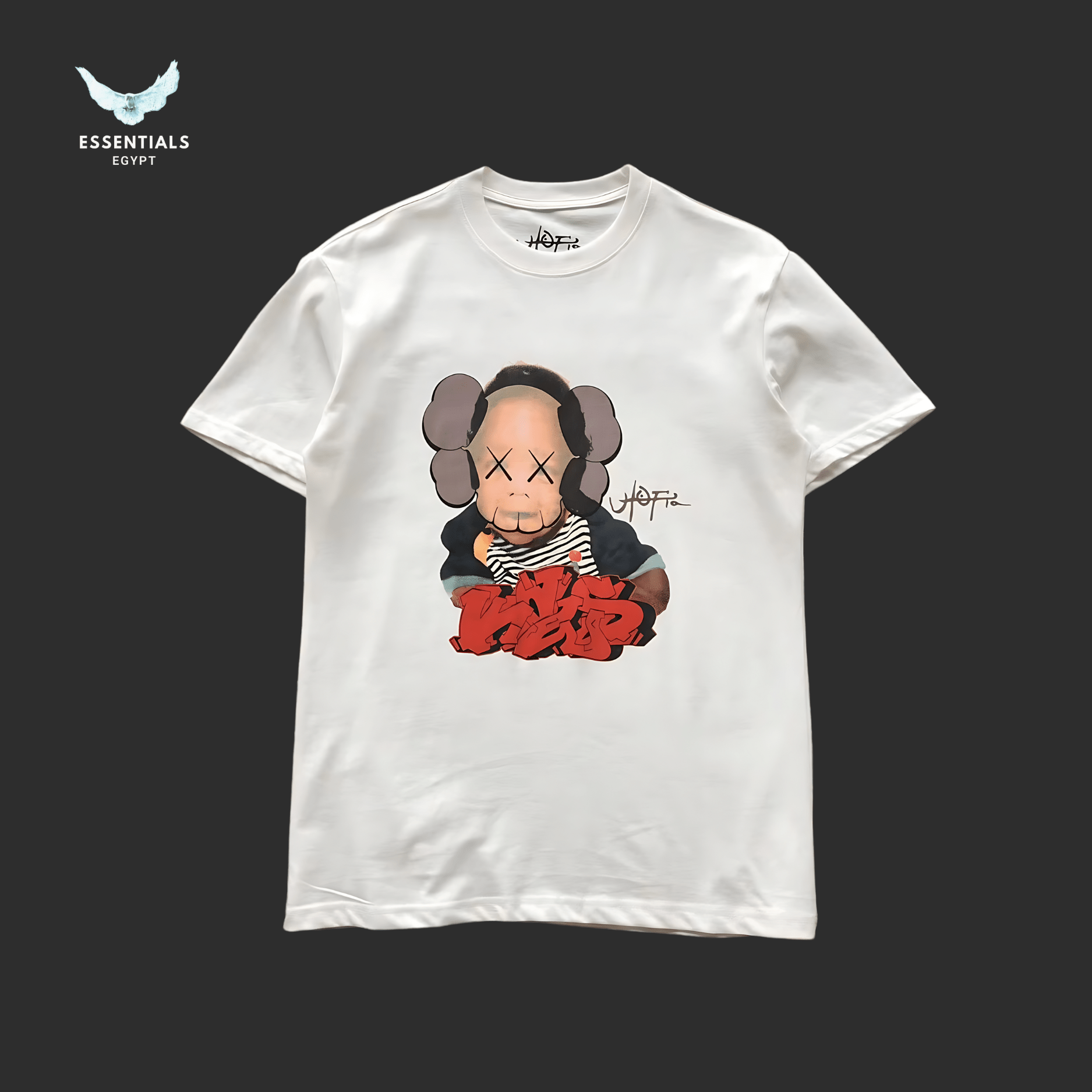 Travis Scott x KAWS T-Shirt – Utopia I - ESSENTIALS EGYPT