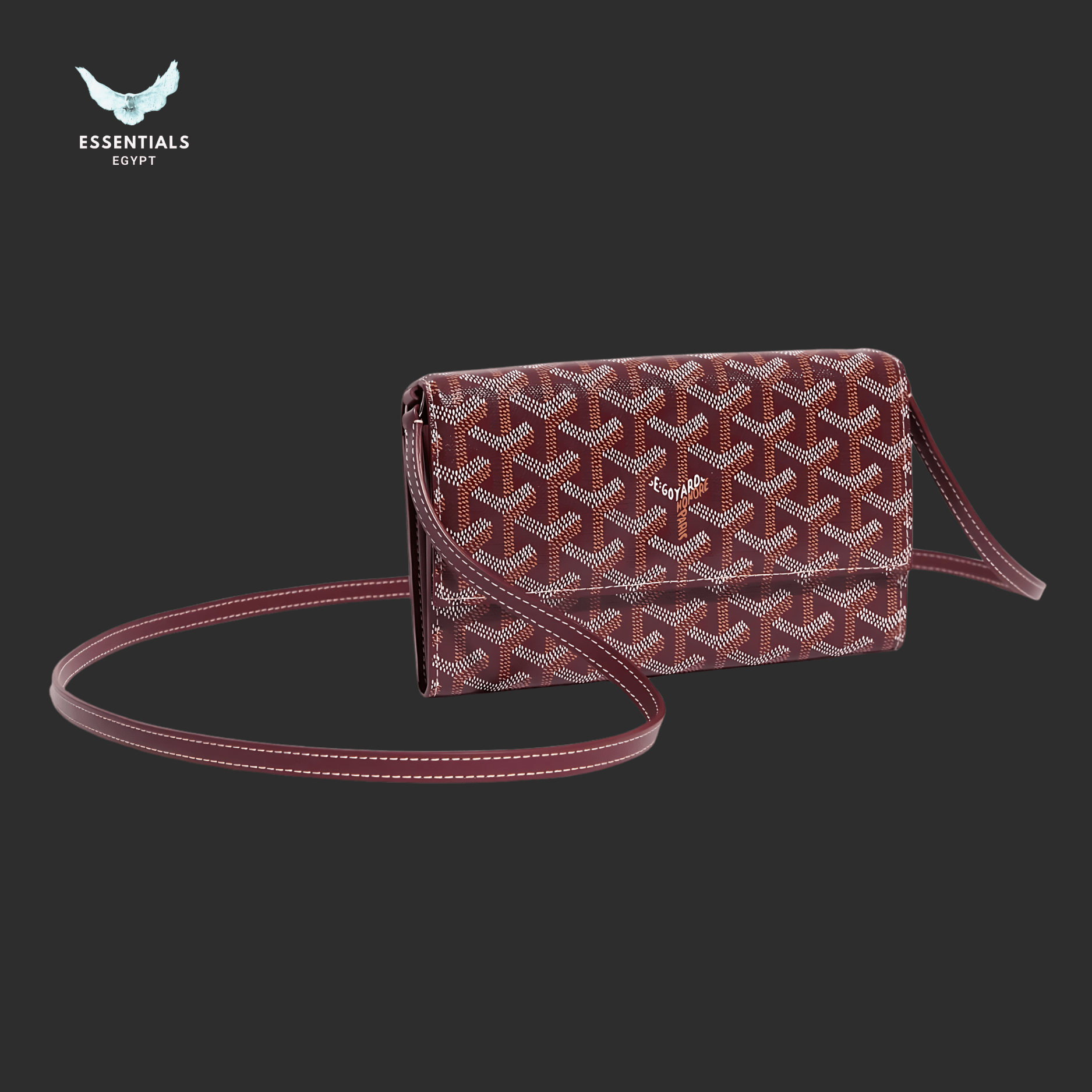Goyard Varenne Continental Wallet – Burgundy - ESSENTIALS EGYPT