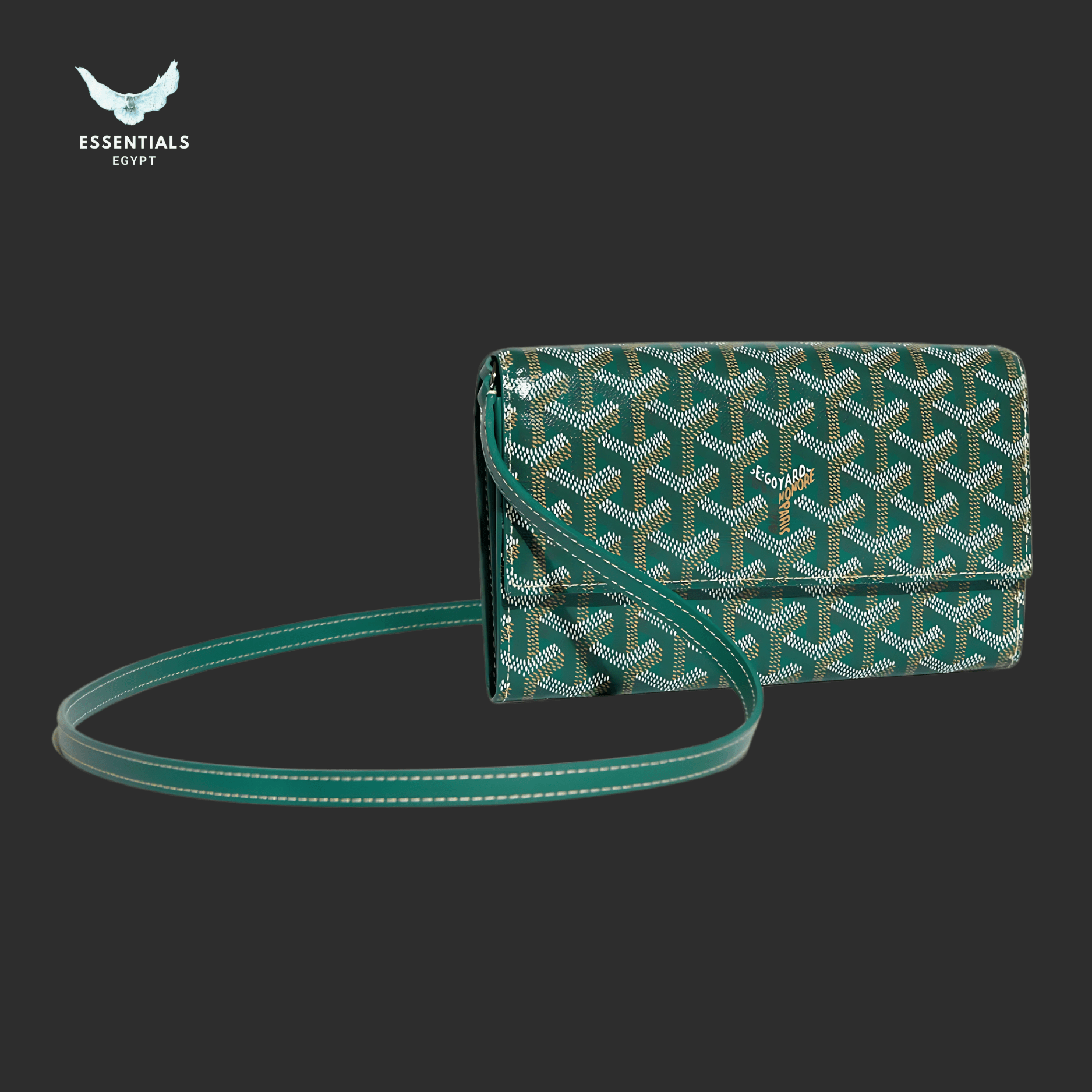 Goyard Varenne Continental Wallet – Green - ESSENTIALS EGYPT