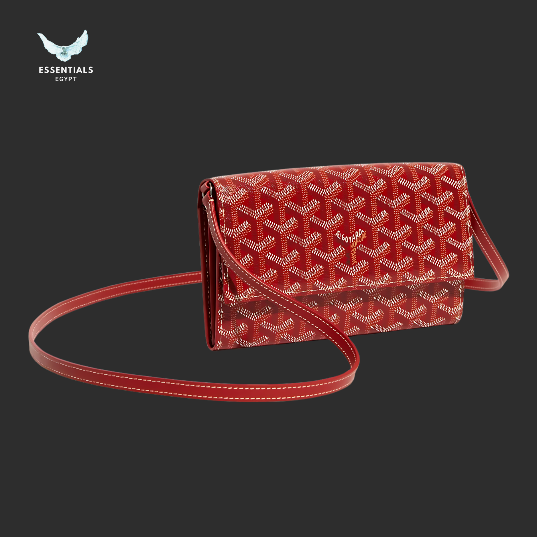 Goyard Varenne Continental Wallet – Red - ESSENTIALS EGYPT