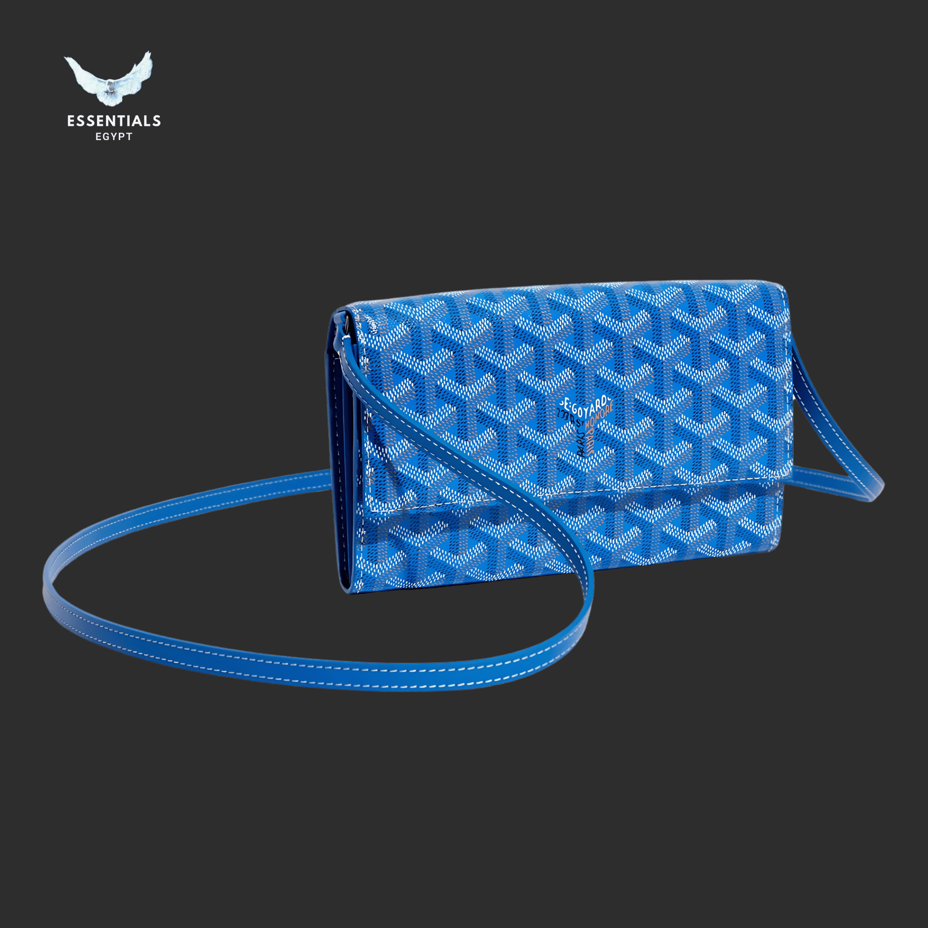 Goyard Varenne Continental Wallet – Sky Blue - ESSENTIALS EGYPT