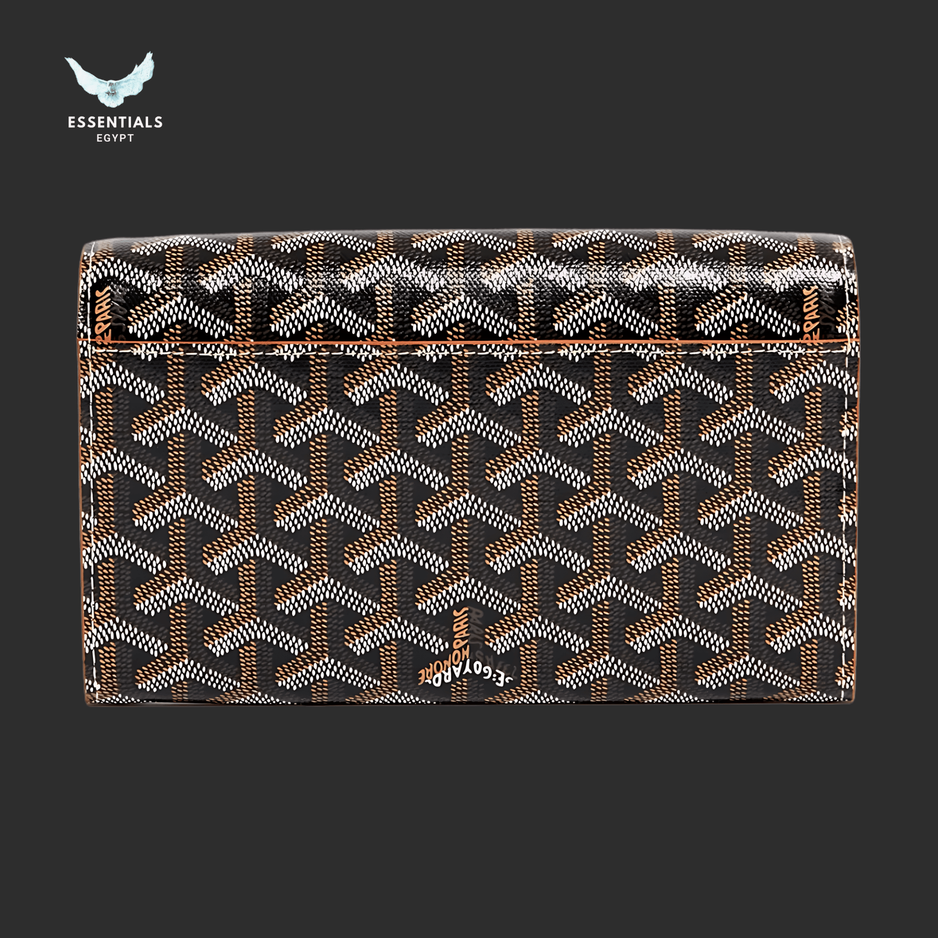 Goyard Varenne Continental Wallet – Black & Tan - ESSENTIALS EGYPT