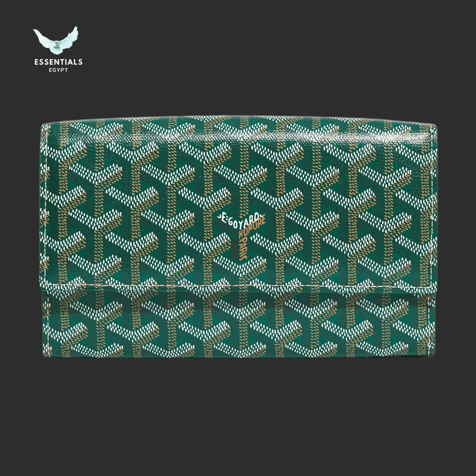 Goyard Varenne Continental Wallet – Green - ESSENTIALS EGYPT