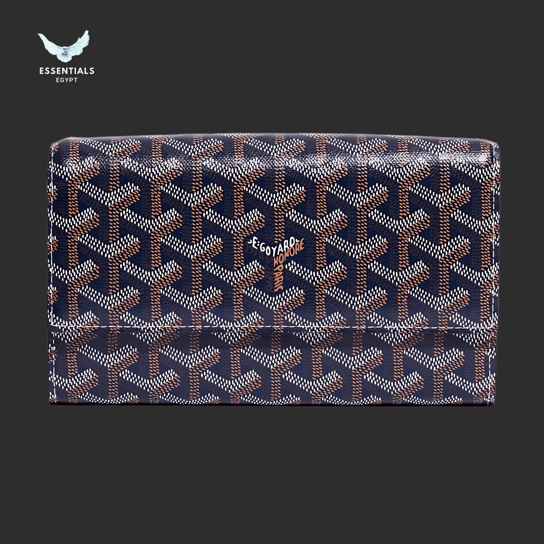 Goyard Varenne Continental Wallet – Navy Blue - ESSENTIALS EGYPT