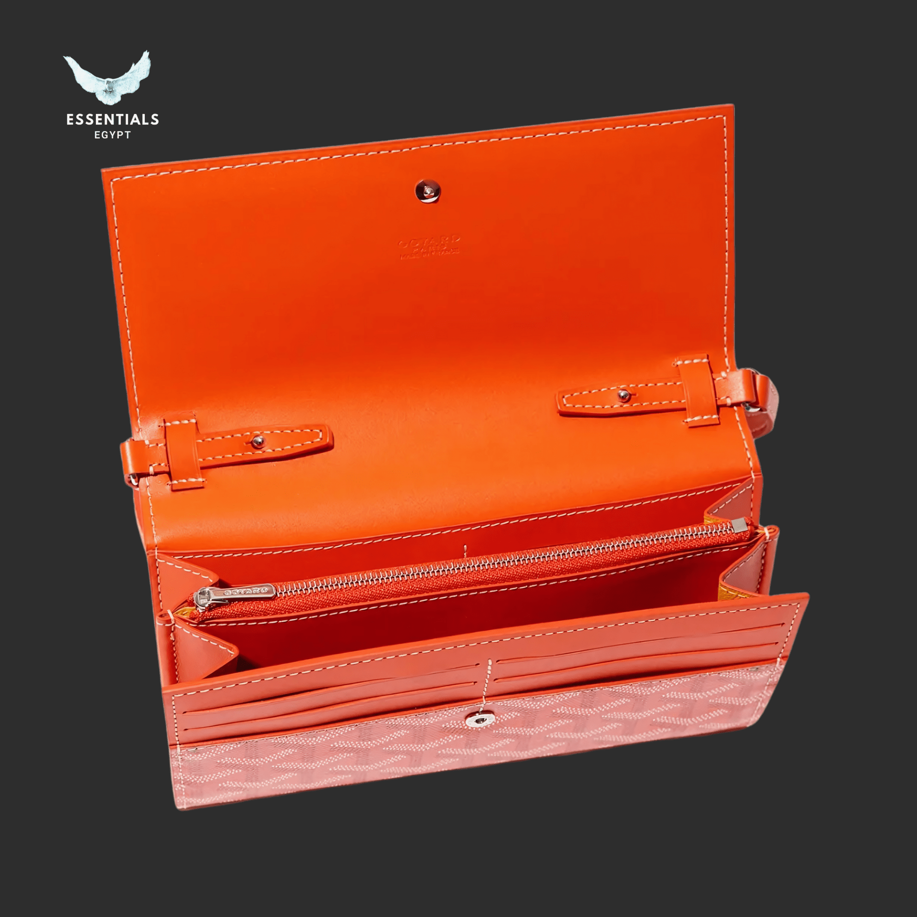 Goyard Varenne Continental Wallet – Orange - ESSENTIALS EGYPT