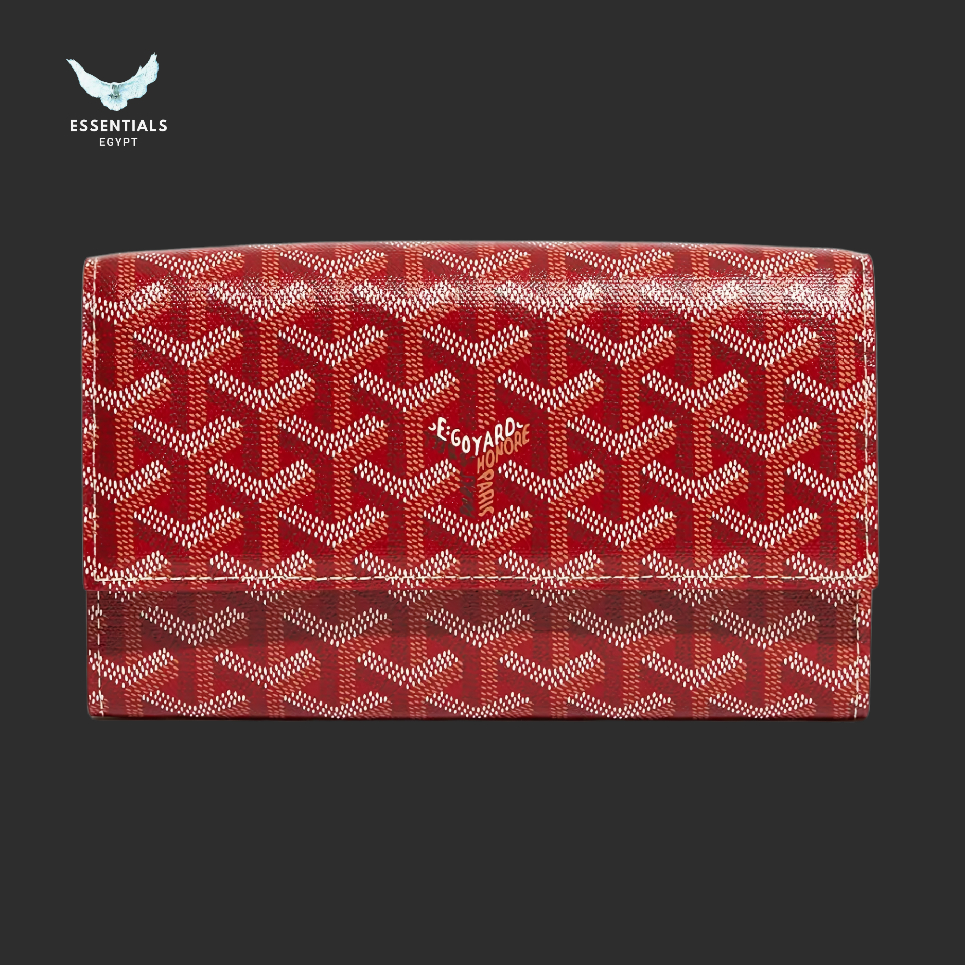Goyard Varenne Continental Wallet – Red - ESSENTIALS EGYPT