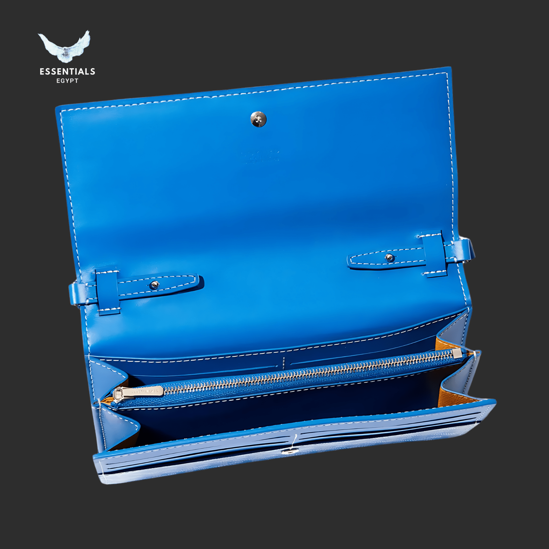 Goyard Varenne Continental Wallet – Sky Blue - ESSENTIALS EGYPT