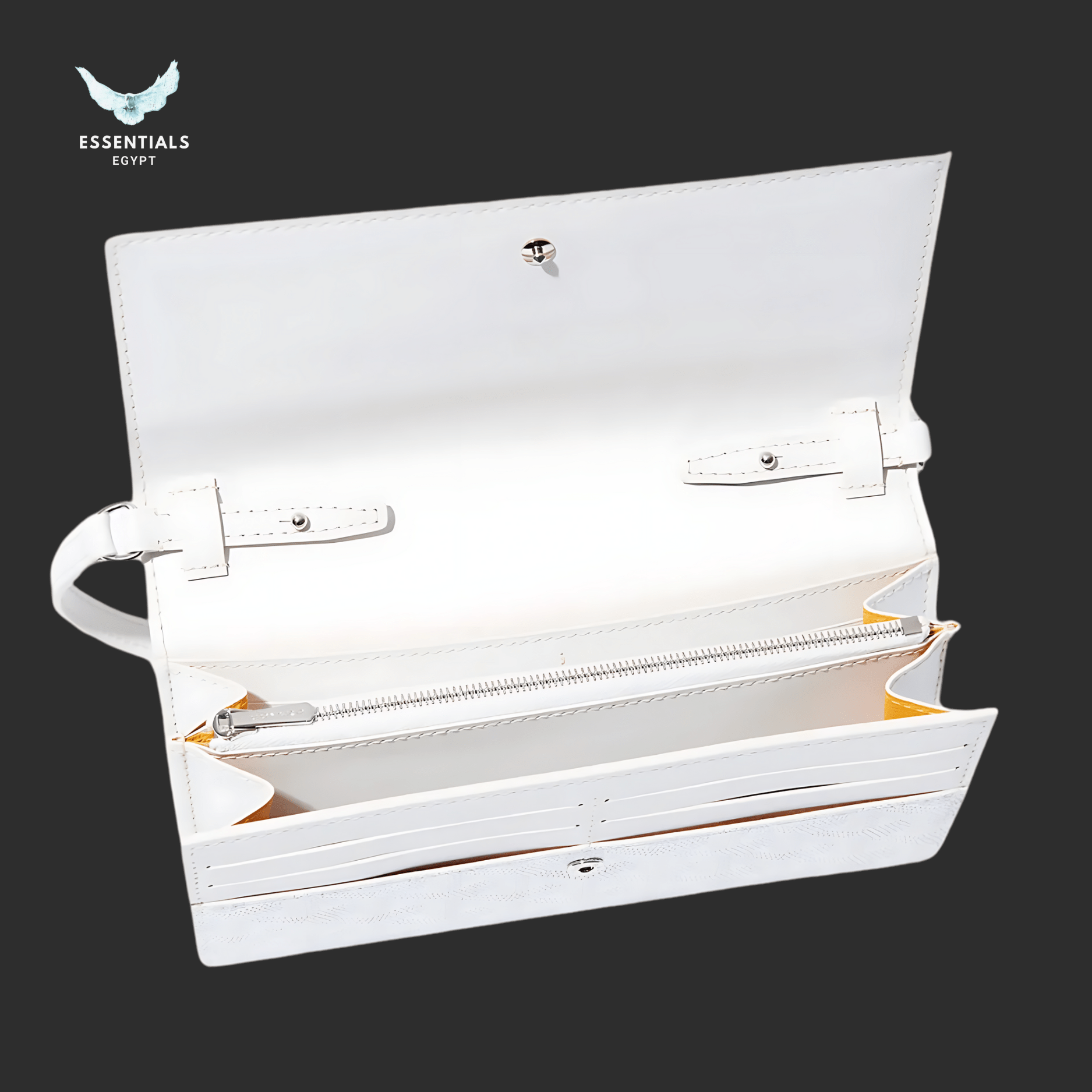 Goyard Varenne Continental Wallet – White - ESSENTIALS EGYPT